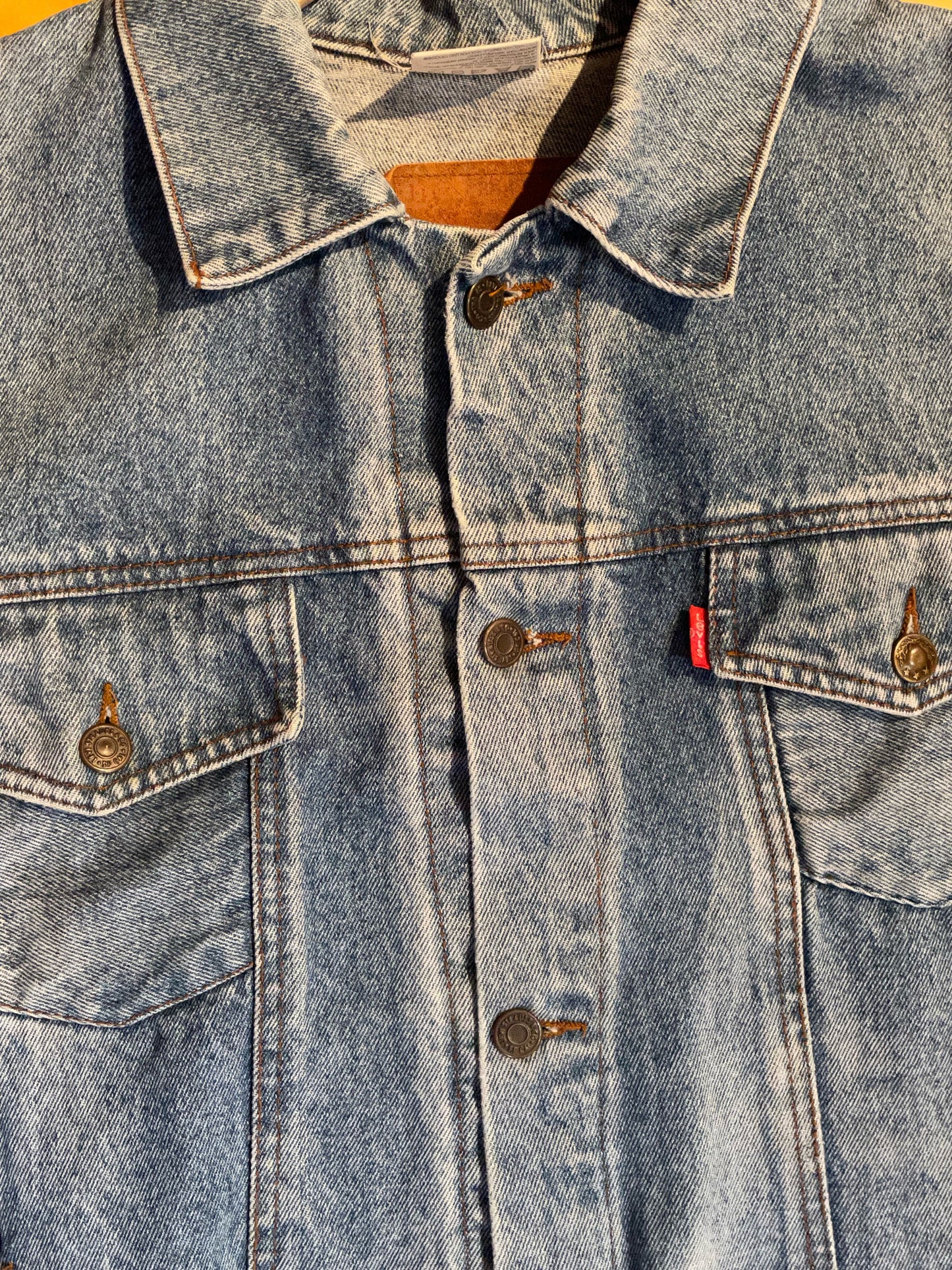LEVI'S VINTAGE 80s DENIM JACKET SZ: M