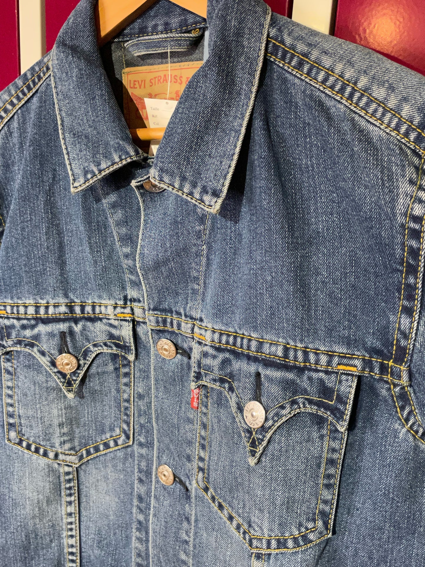 LEVI'S TYPE 1 WESTERN DENIM JACKET  SZ: M