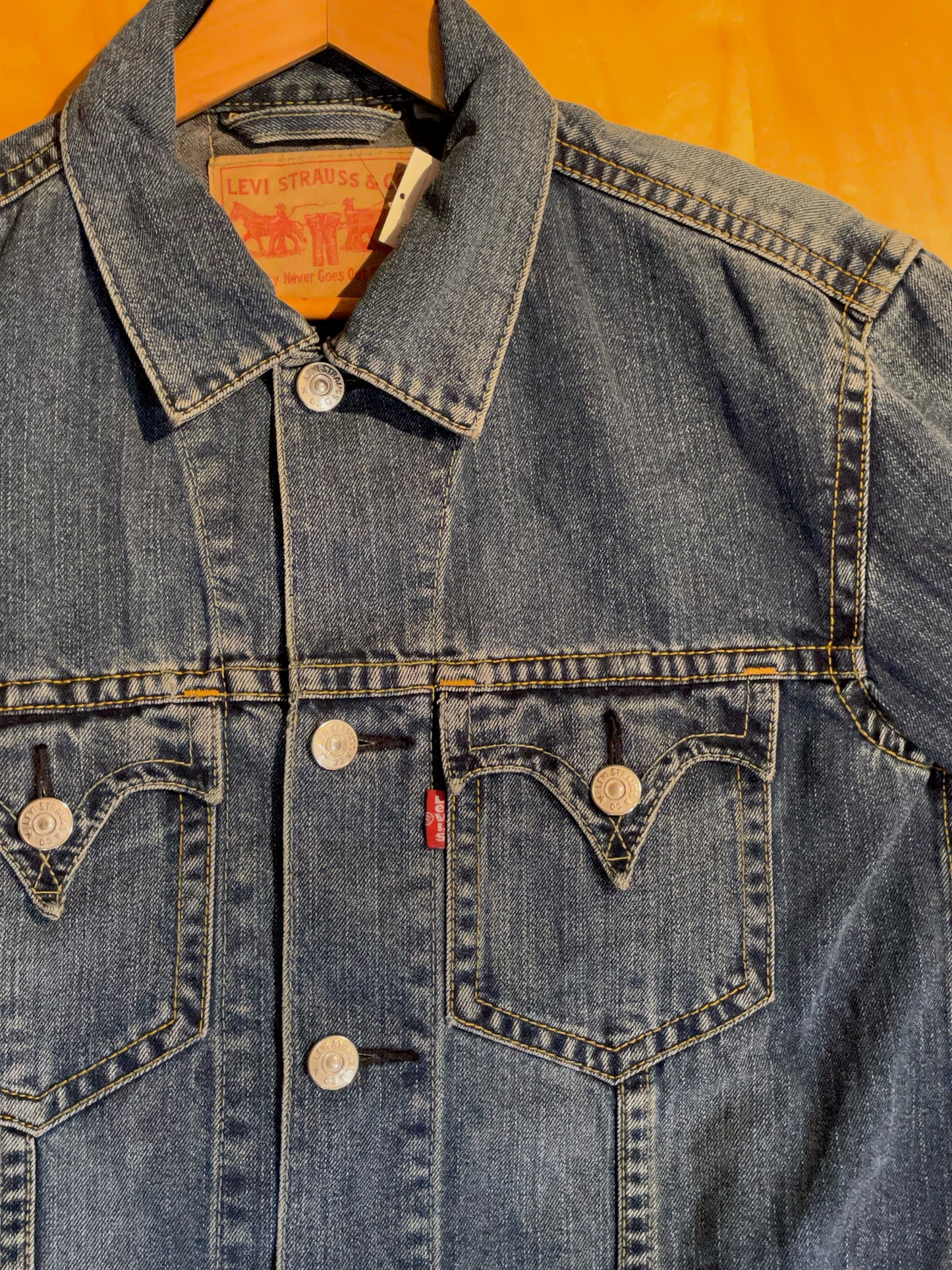 LEVI'S TYPE 1 WESTERN DENIM JACKET  SZ: M