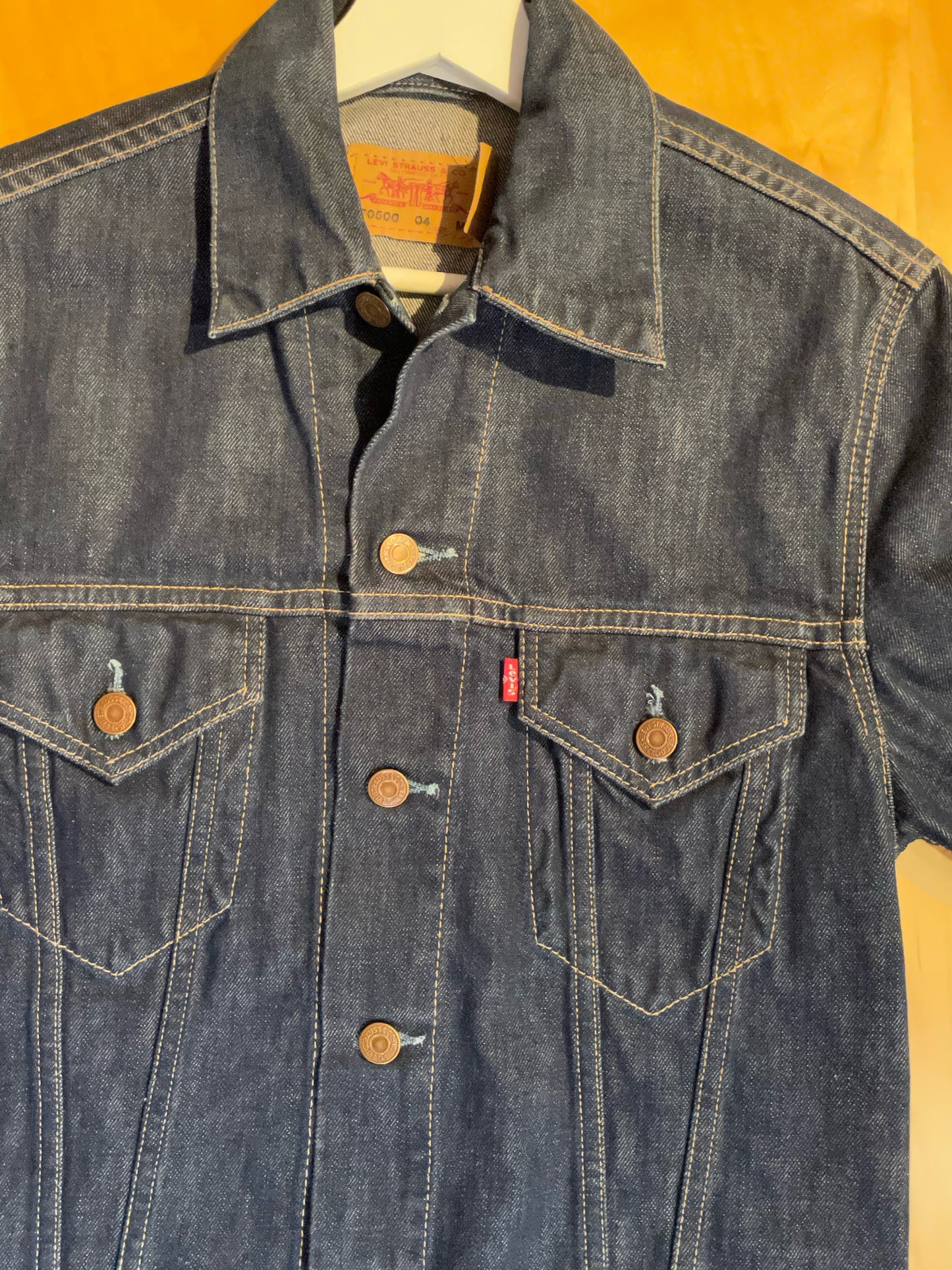LEVI'S 70500 04 VINTAGE DENIM JACKET SZ: M