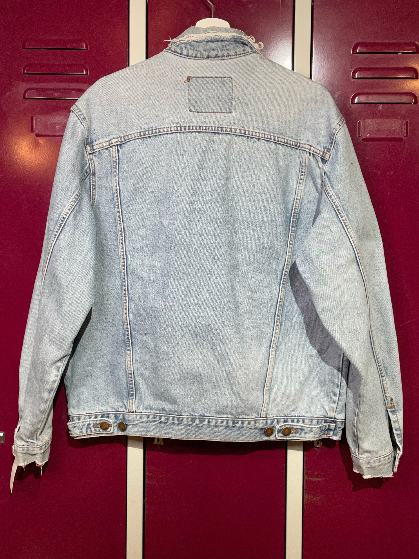 LEVI'S VINTAGE 80s USED DENIM JACKET  SZ: L