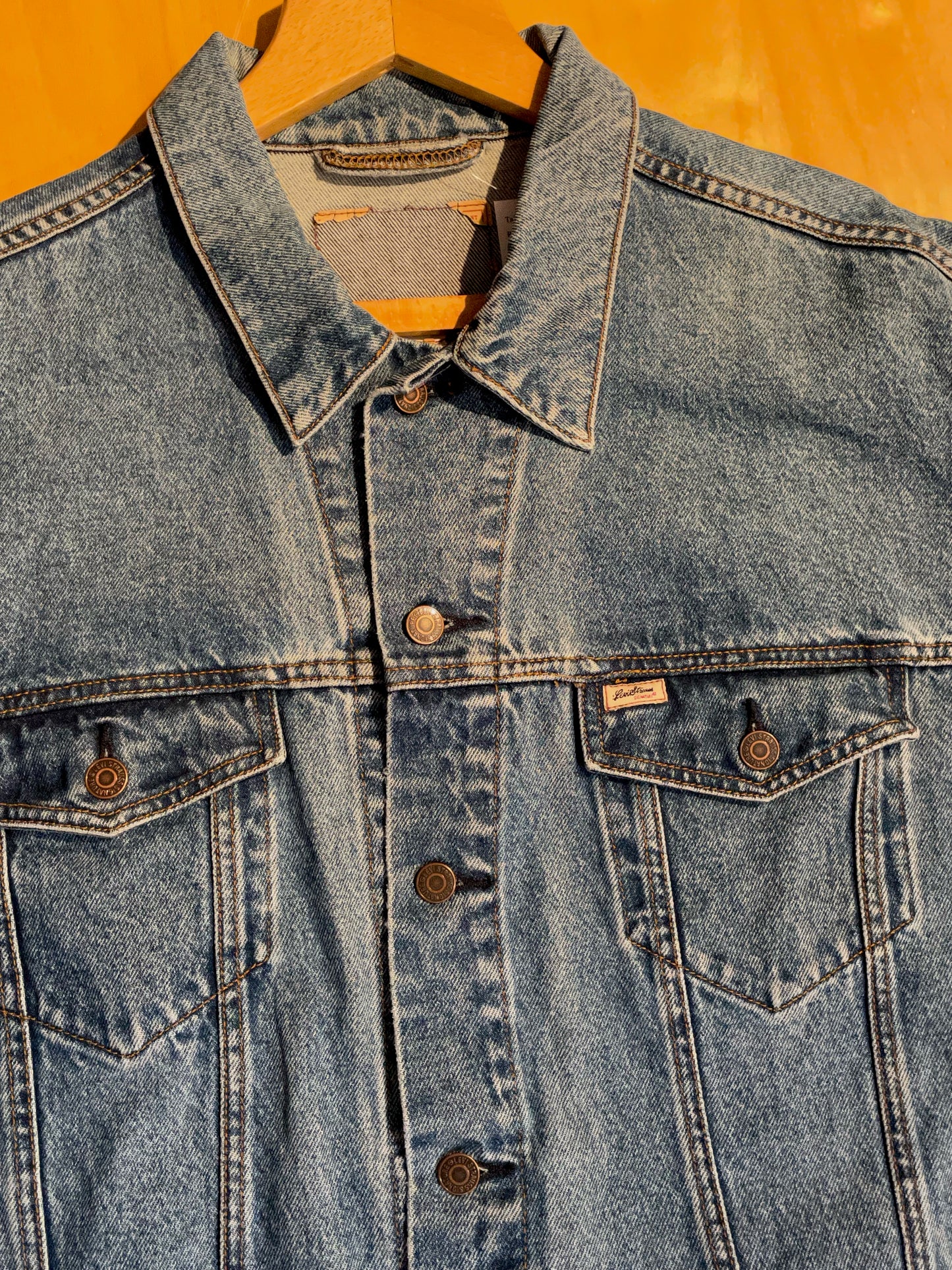 LEVI'S SIGNATURE VINTAGE DENIM JACKET SZ: L
