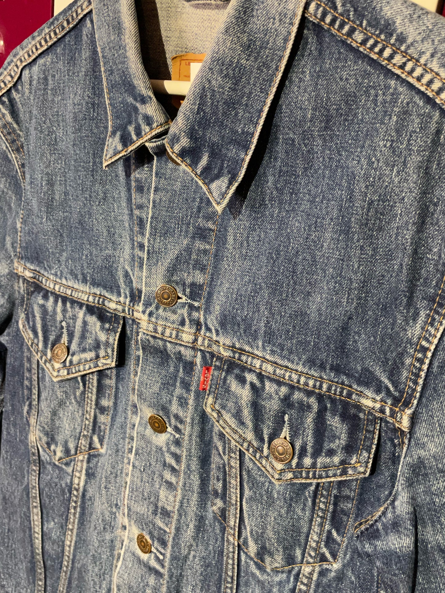 LEVI'S 70500 04 VINTAGE DENIM JACKET SZ: L