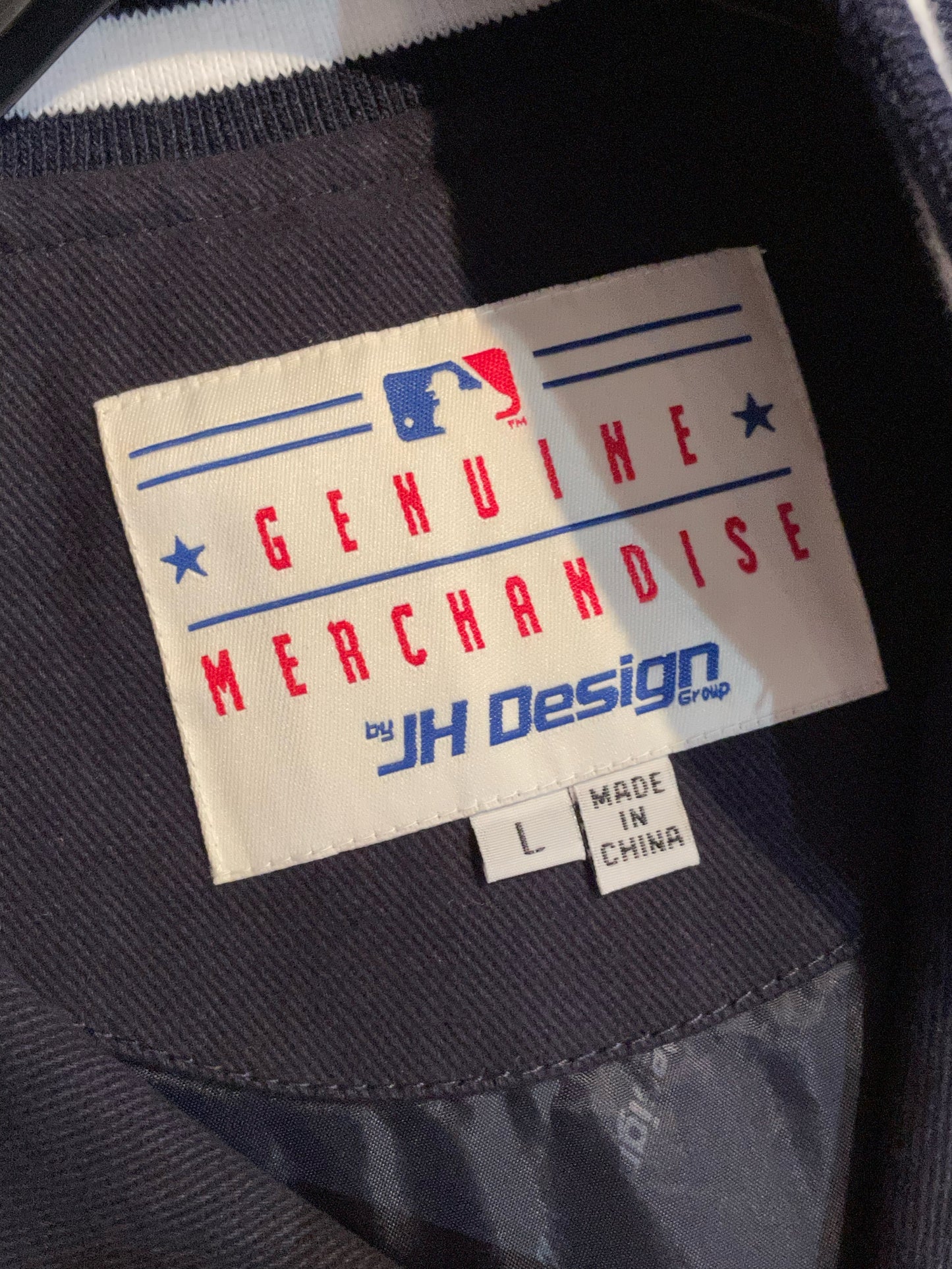 BOSTON RED SOX JH DESIGN MLB JACKET SZ: L
