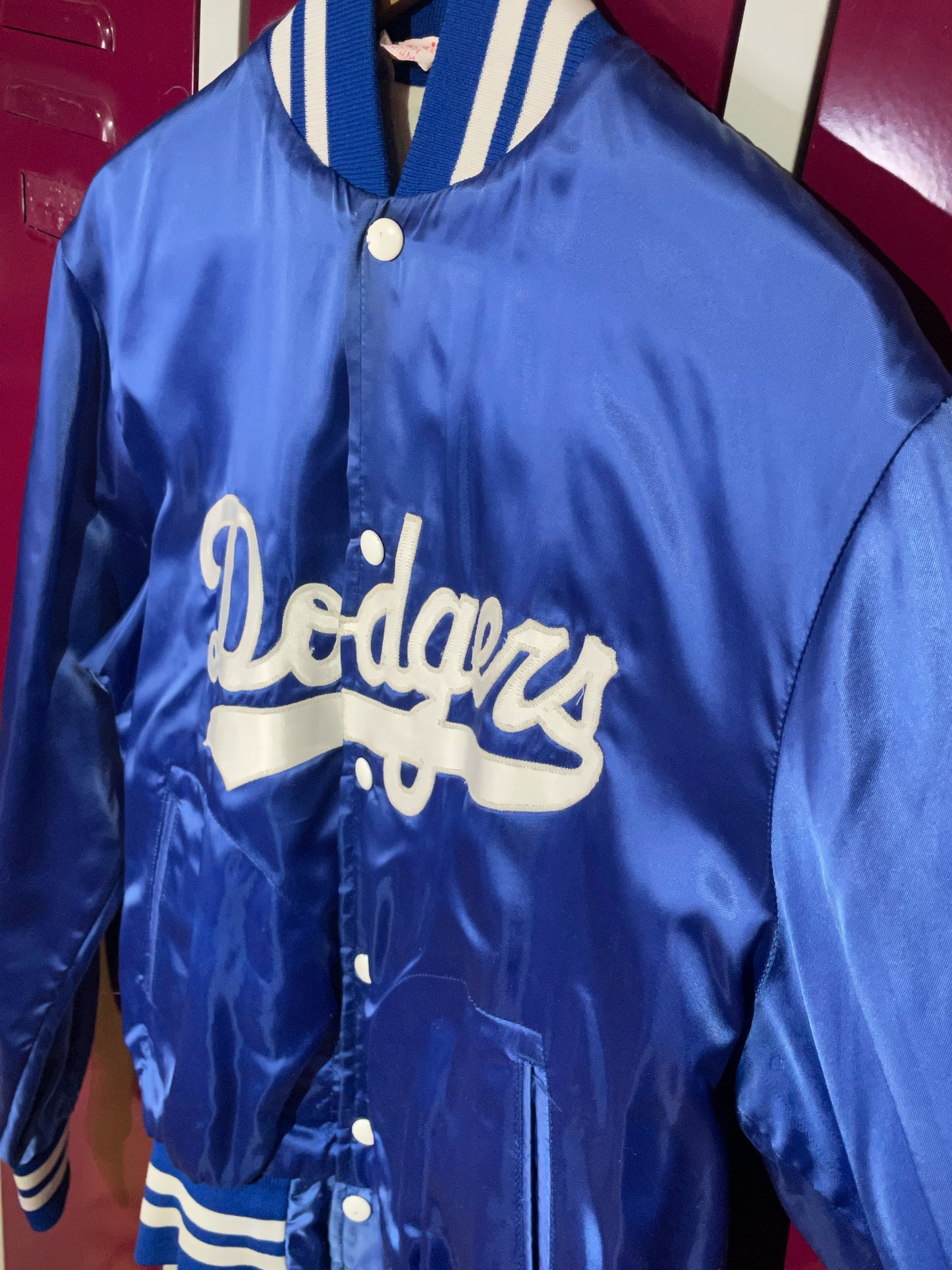 VINTAGE EMPIRE LOS ANGELES DODGERS MLB SATIN JACKET SZ: M
