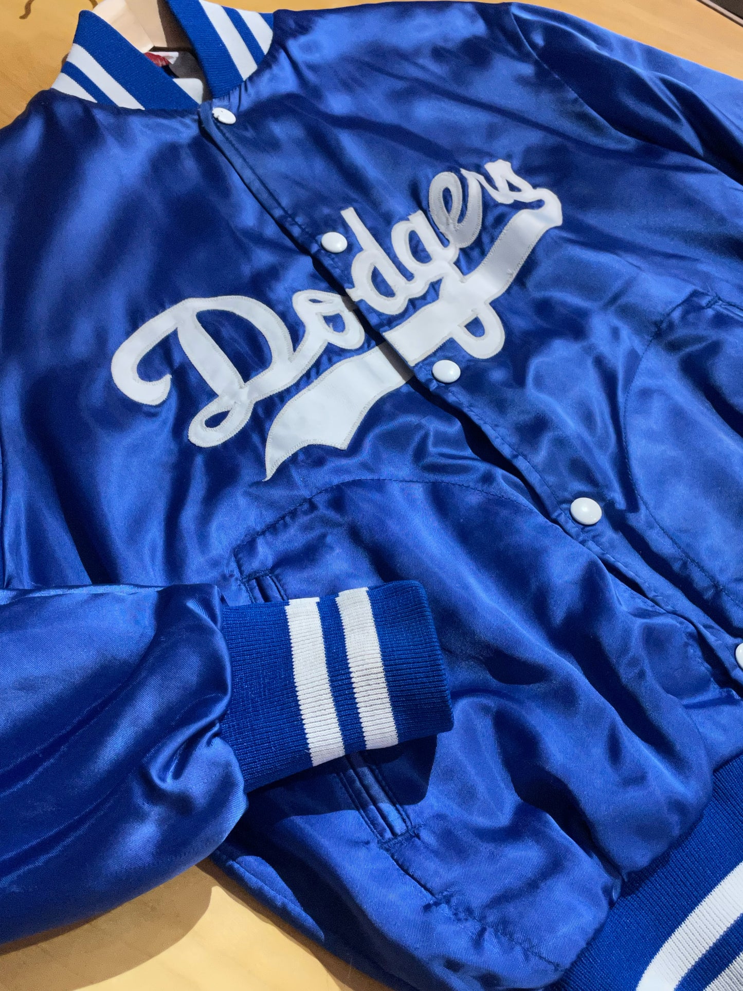 VINTAGE EMPIRE LOS ANGELES DODGERS MLB SATIN JACKET SZ: M