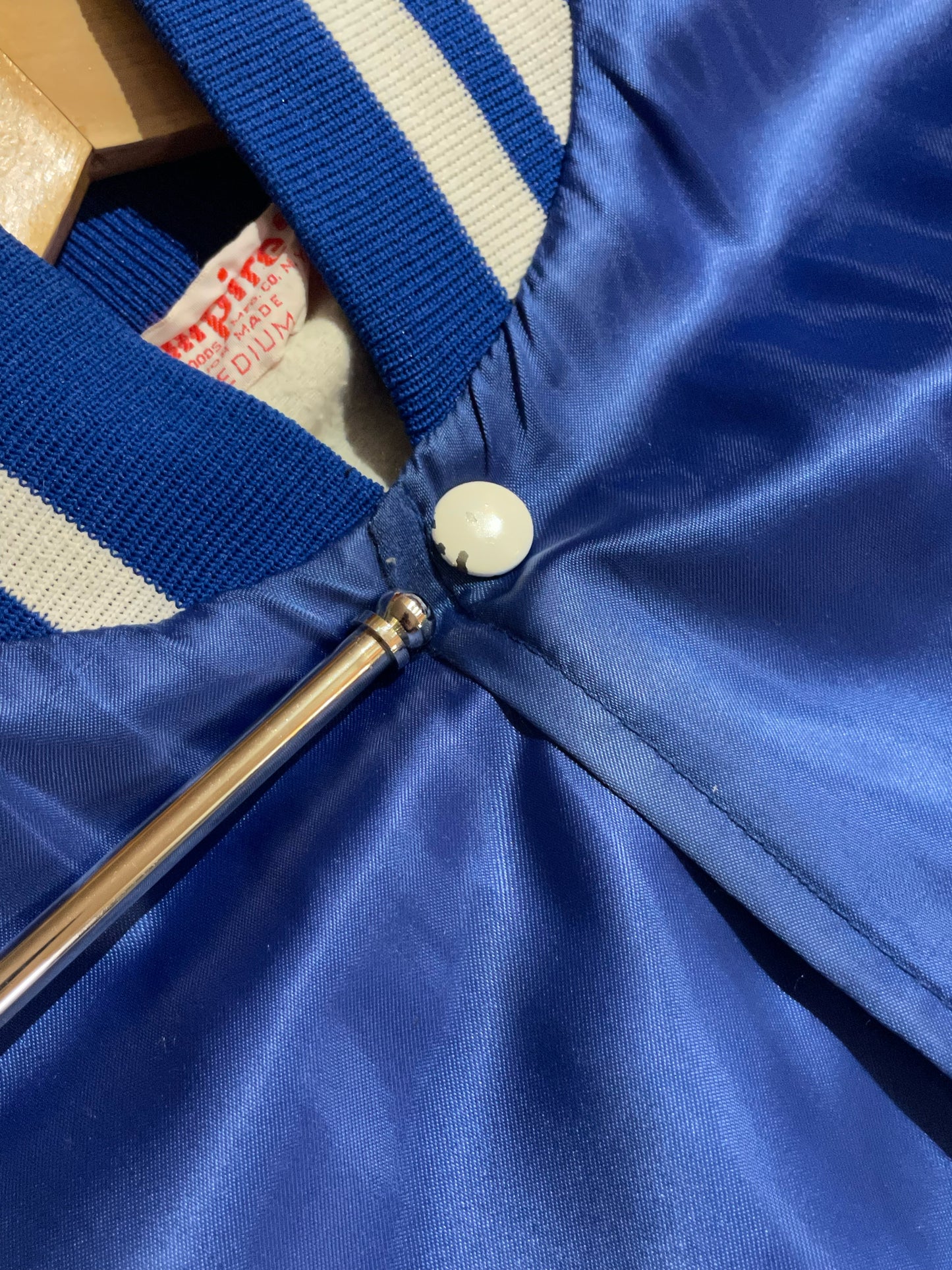 VINTAGE EMPIRE LOS ANGELES DODGERS MLB SATIN JACKET SZ: M
