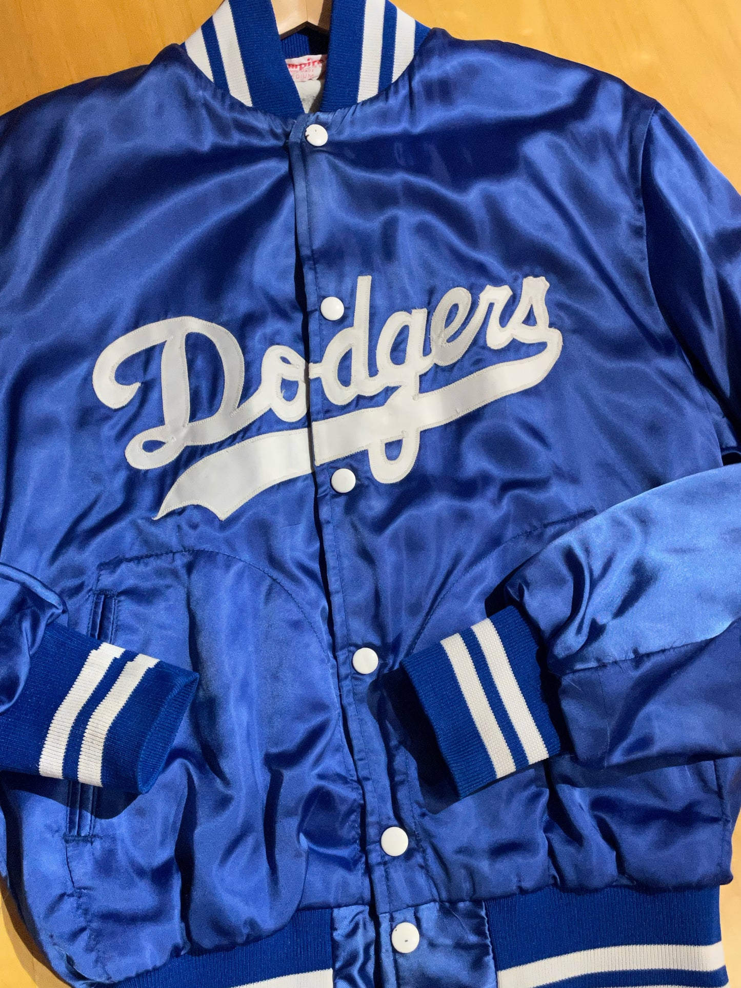 VINTAGE EMPIRE LOS ANGELES DODGERS MLB SATIN JACKET SZ: M