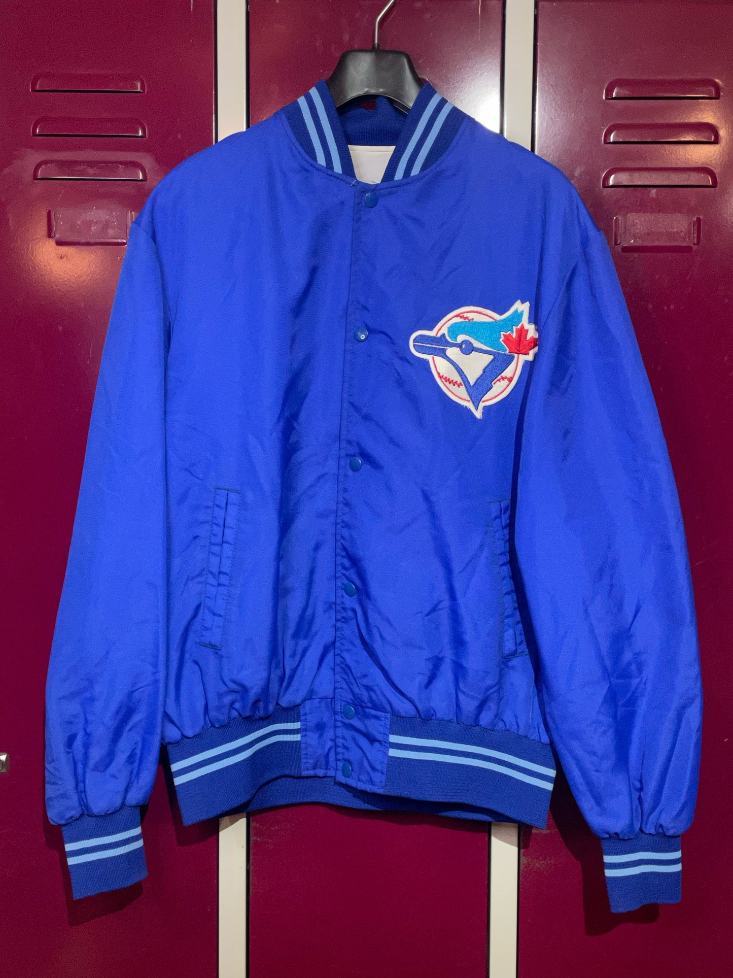 VINTAGE SHAIN TORONTO BLUE JAYS MLB JACKET SZ: L