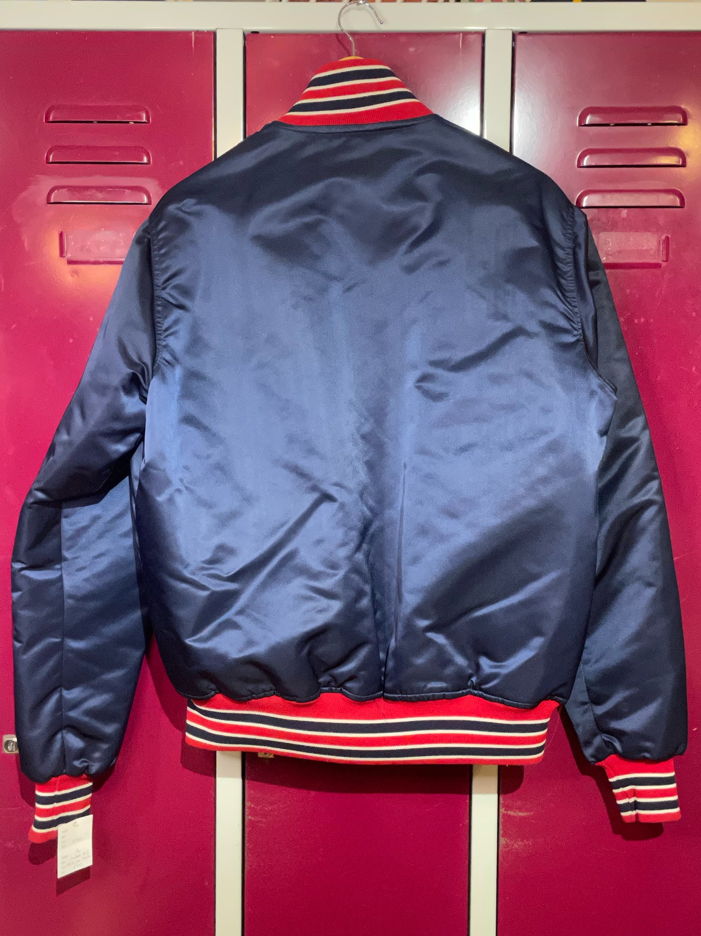 VINTAGE STARTER BOSTON RED SOX MLB SATIN JACKET SZ: L