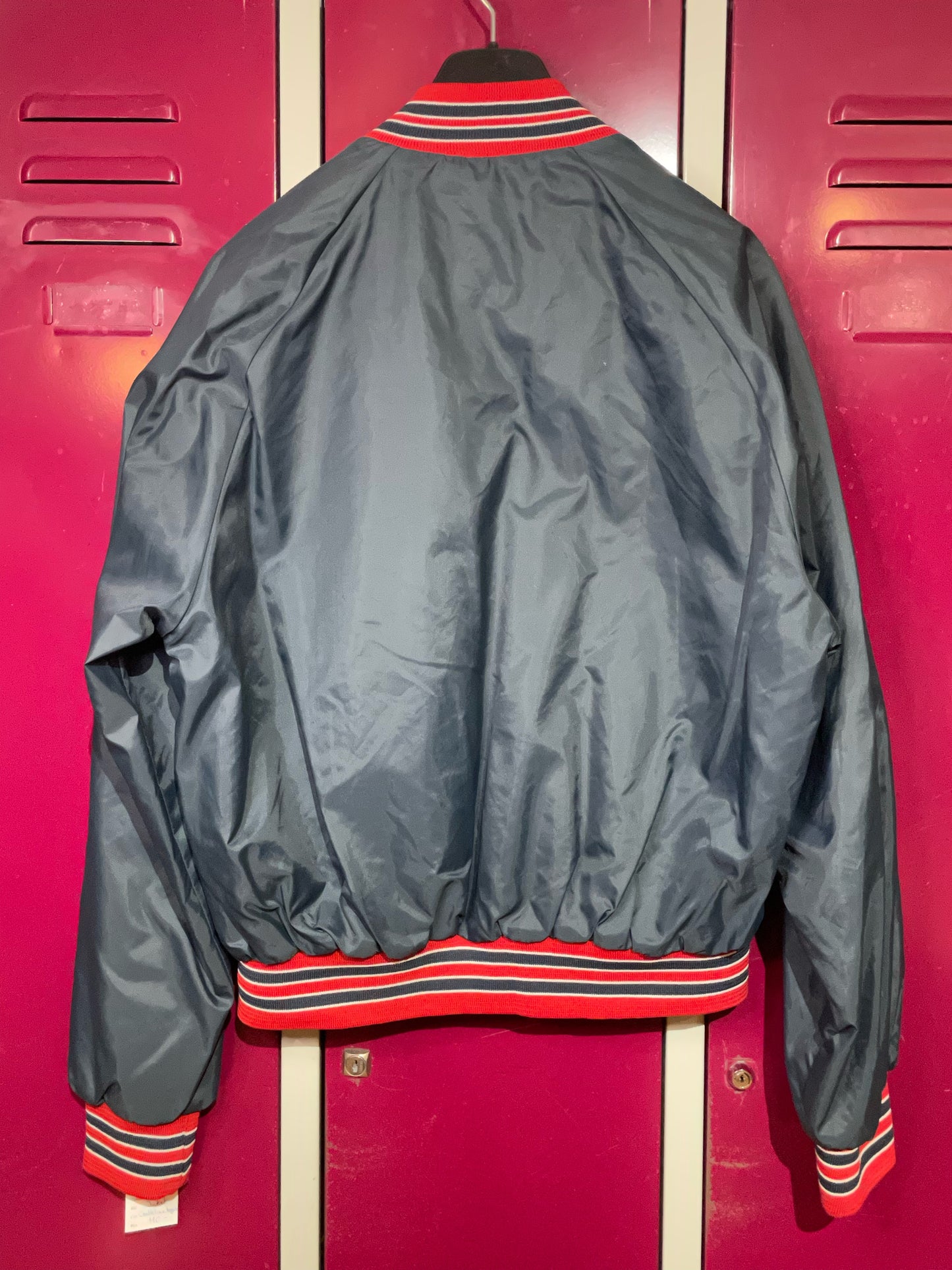 VINTAGE CHALK LINE LOS ANGELES ANGELS SATIN JACKET  SZ: L