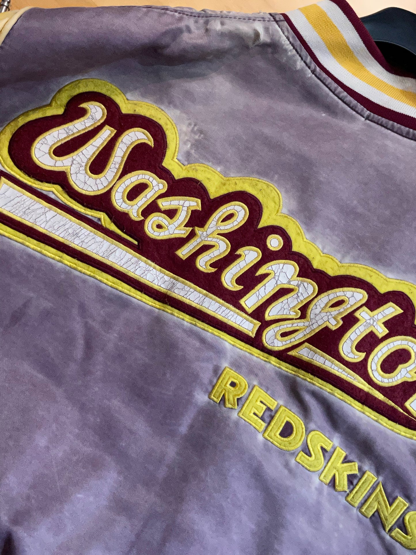 VINTAGE CAMPRI WASHINGTON REDSKINS NFL JACKET SZ: 52/54
