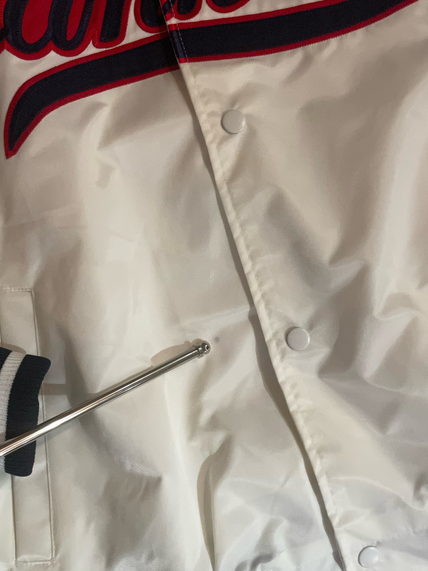 DS MAJESTIC NEW YORK YANKEES MLB SATIN JACKET SZ: XL