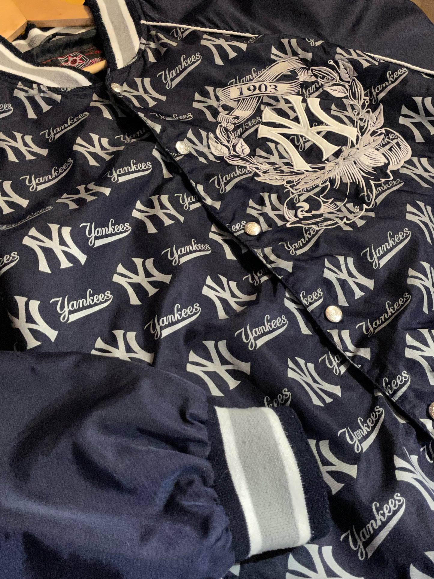 NEW YORK YANKEES JH DESIGN MLB 00s JACKET SZ: XXL