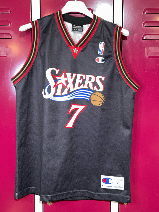 "KIDS" CHAMPION SIXERS ANDRE MILLER NBA JERSEY  SZ: 164 - 13/14YRS / XL KIDS