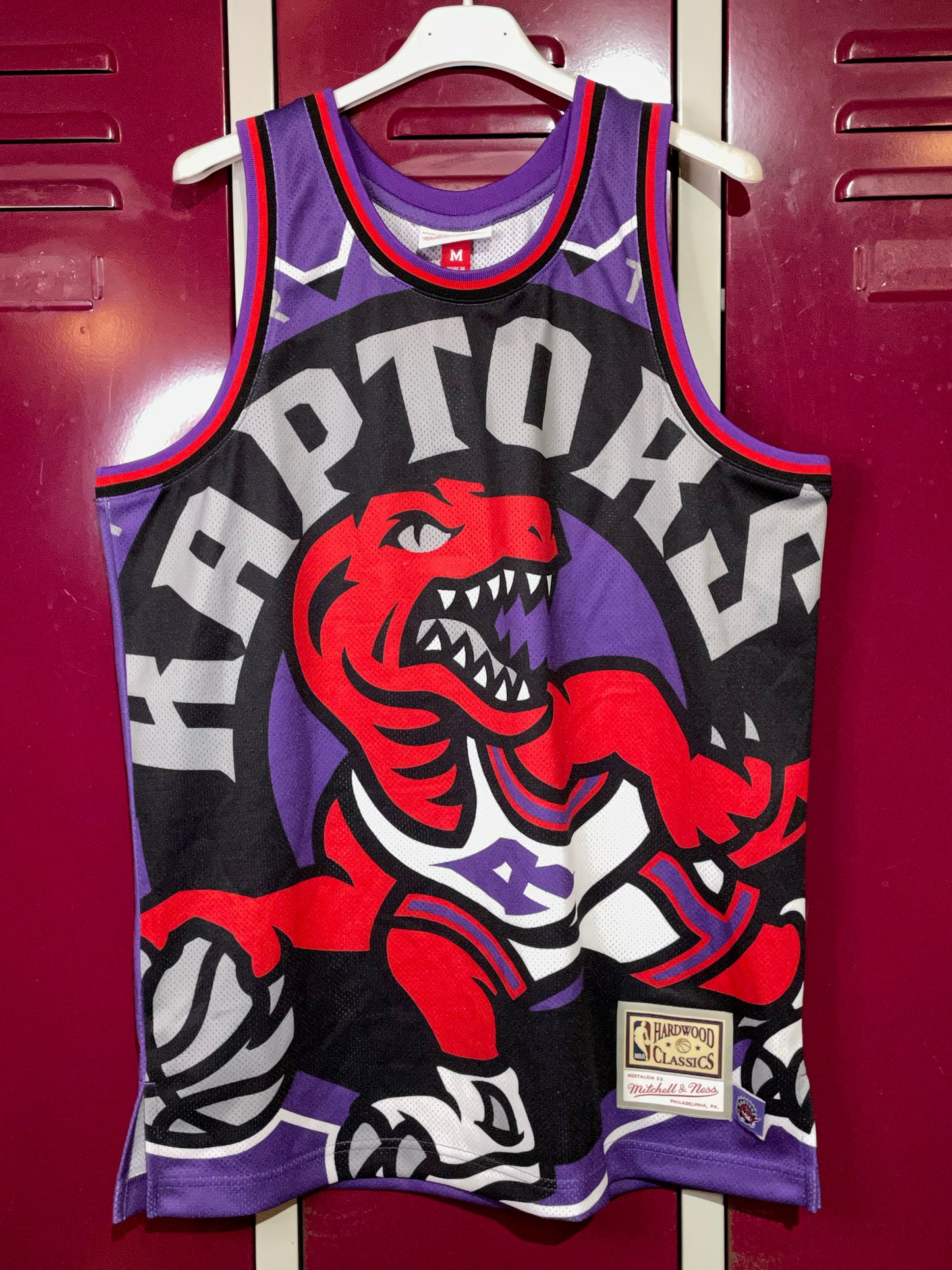 "NEW" MITCHELL & NESS TORANTO RAPTORS NBA JERSEY SZ: M