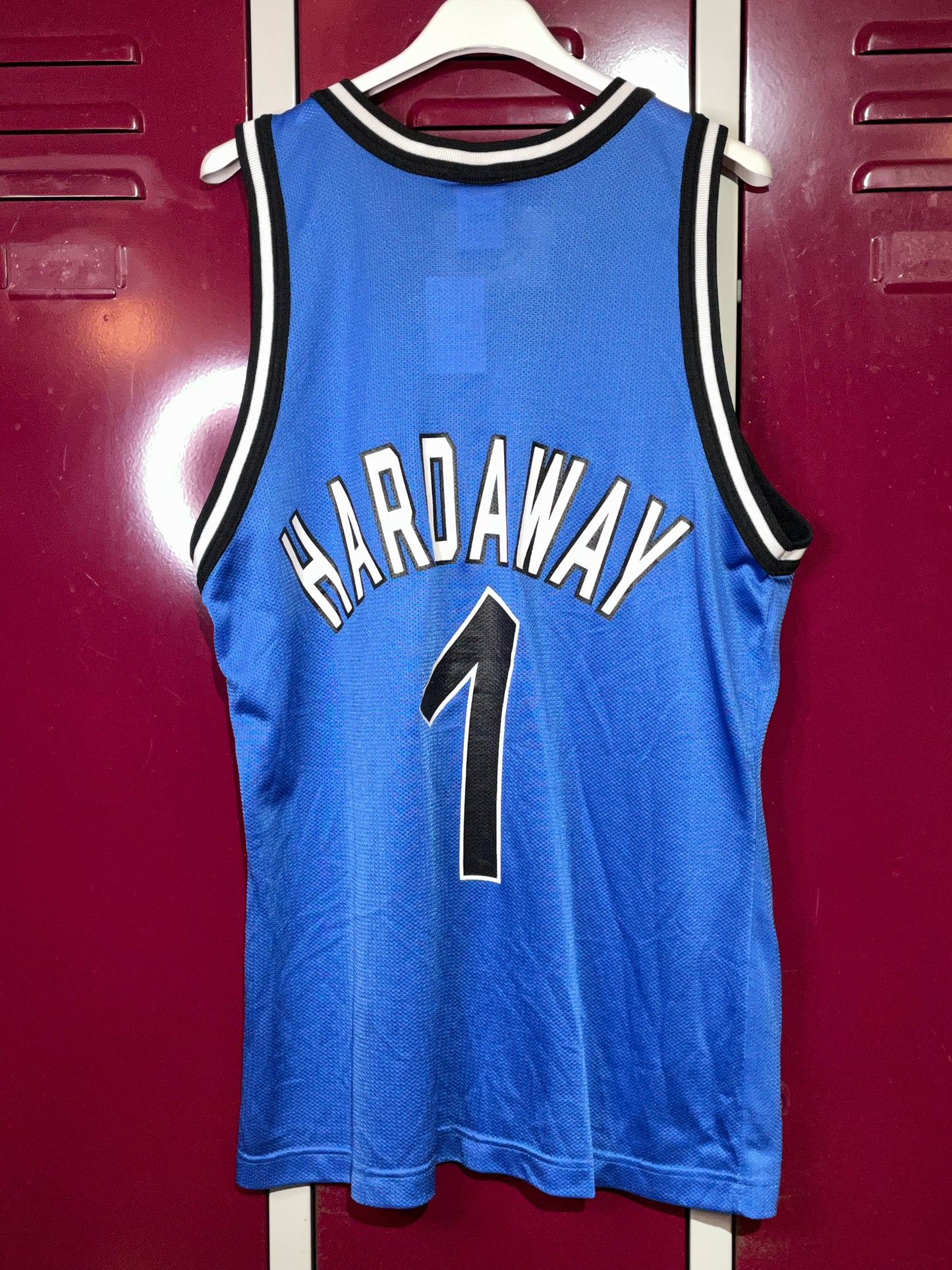 CHAMPION MAGIC ORLANDO PENNY HARDAWAY NBA JERSEY SZ: 40
