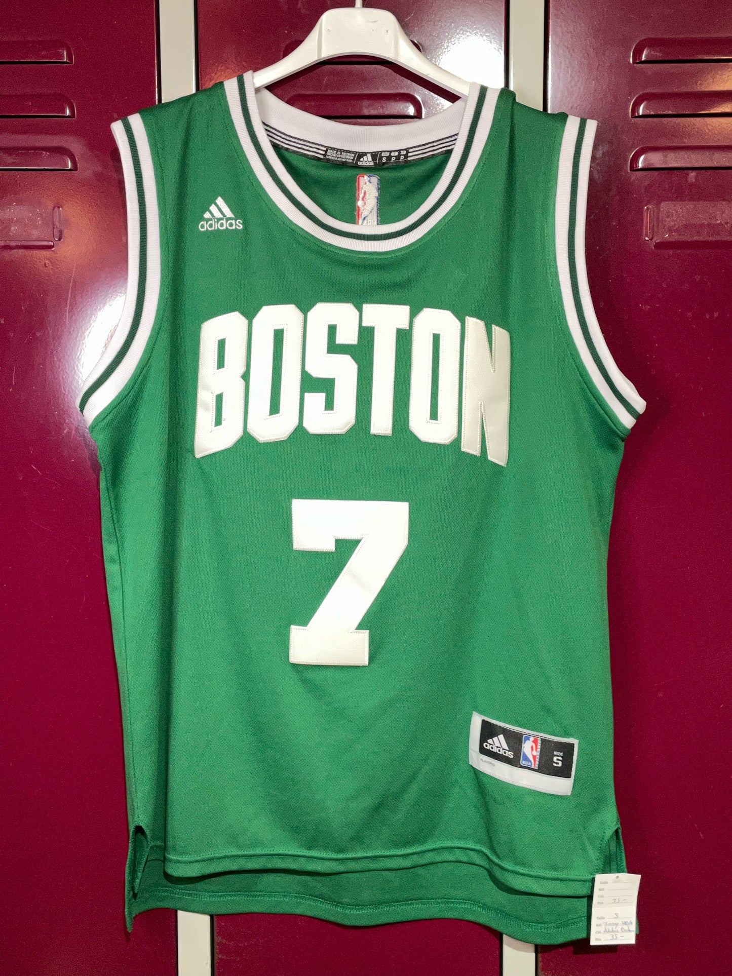 ADIDAS BOSTON CELTICS WILD NBA JERSEY SZ: S