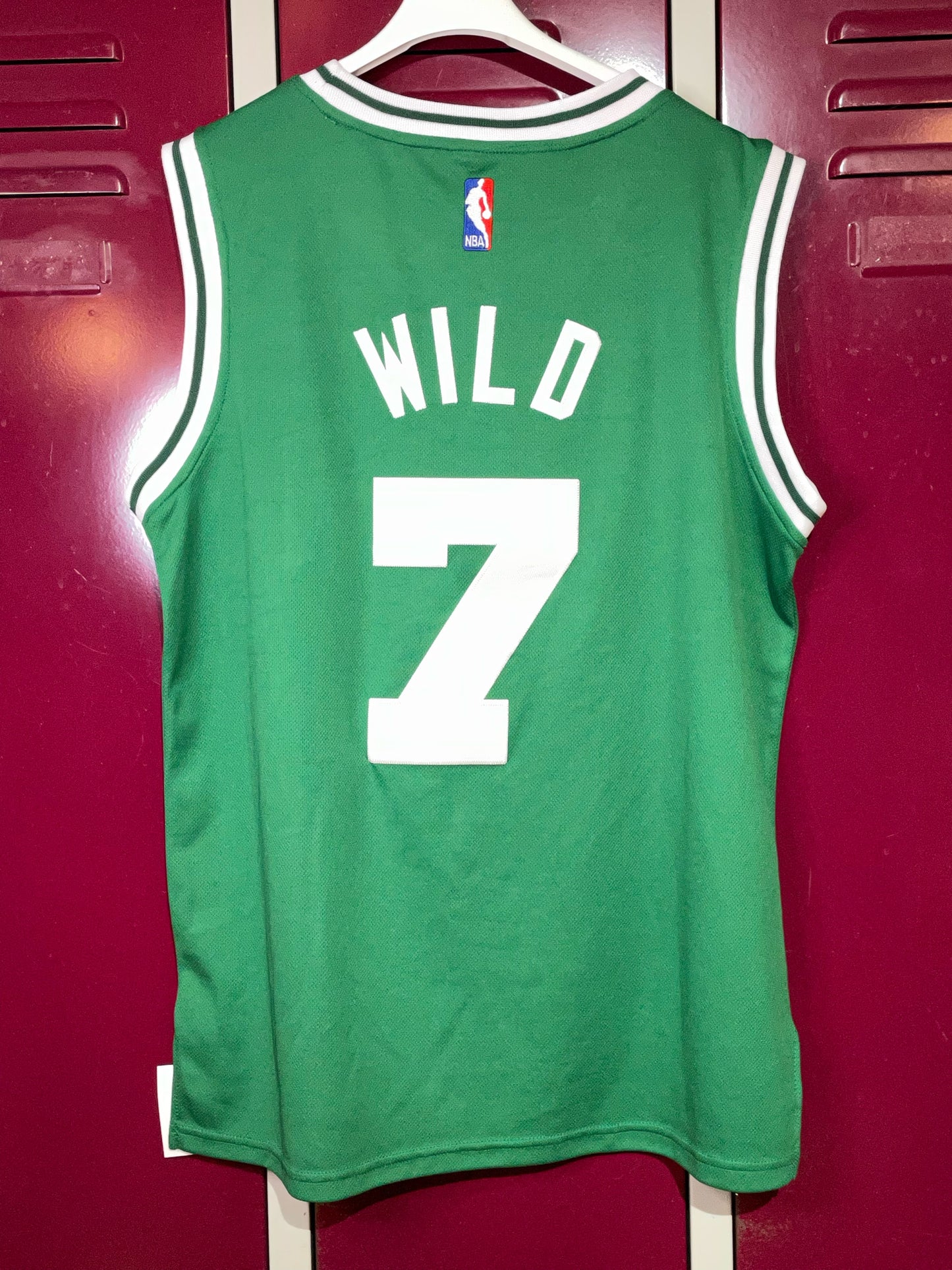 ADIDAS BOSTON CELTICS WILD NBA JERSEY SZ: S