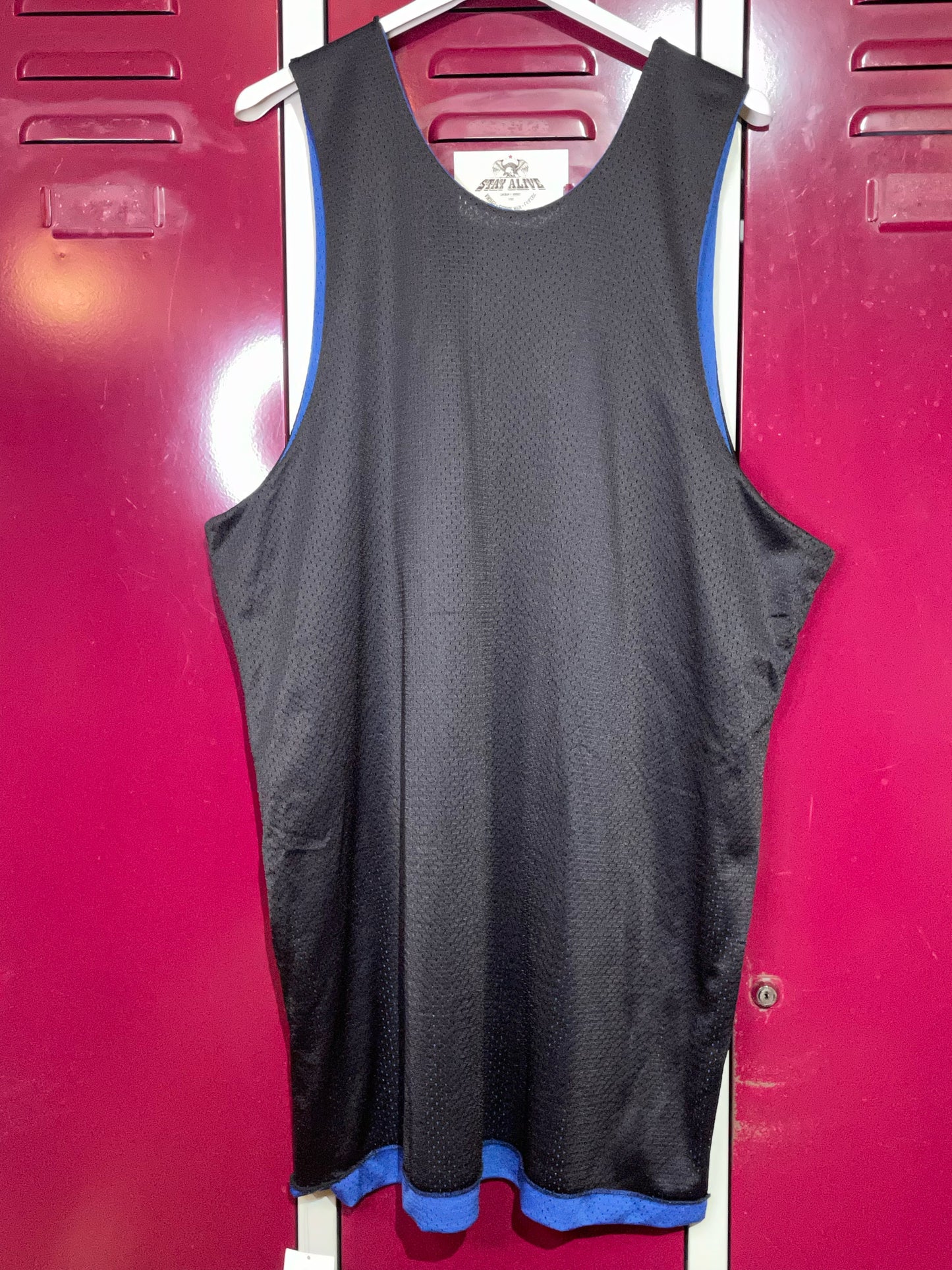 REVERSIBLE VINTAGE CHAMPION MAGIC ORLANDO NBA JERSEY SZ: L