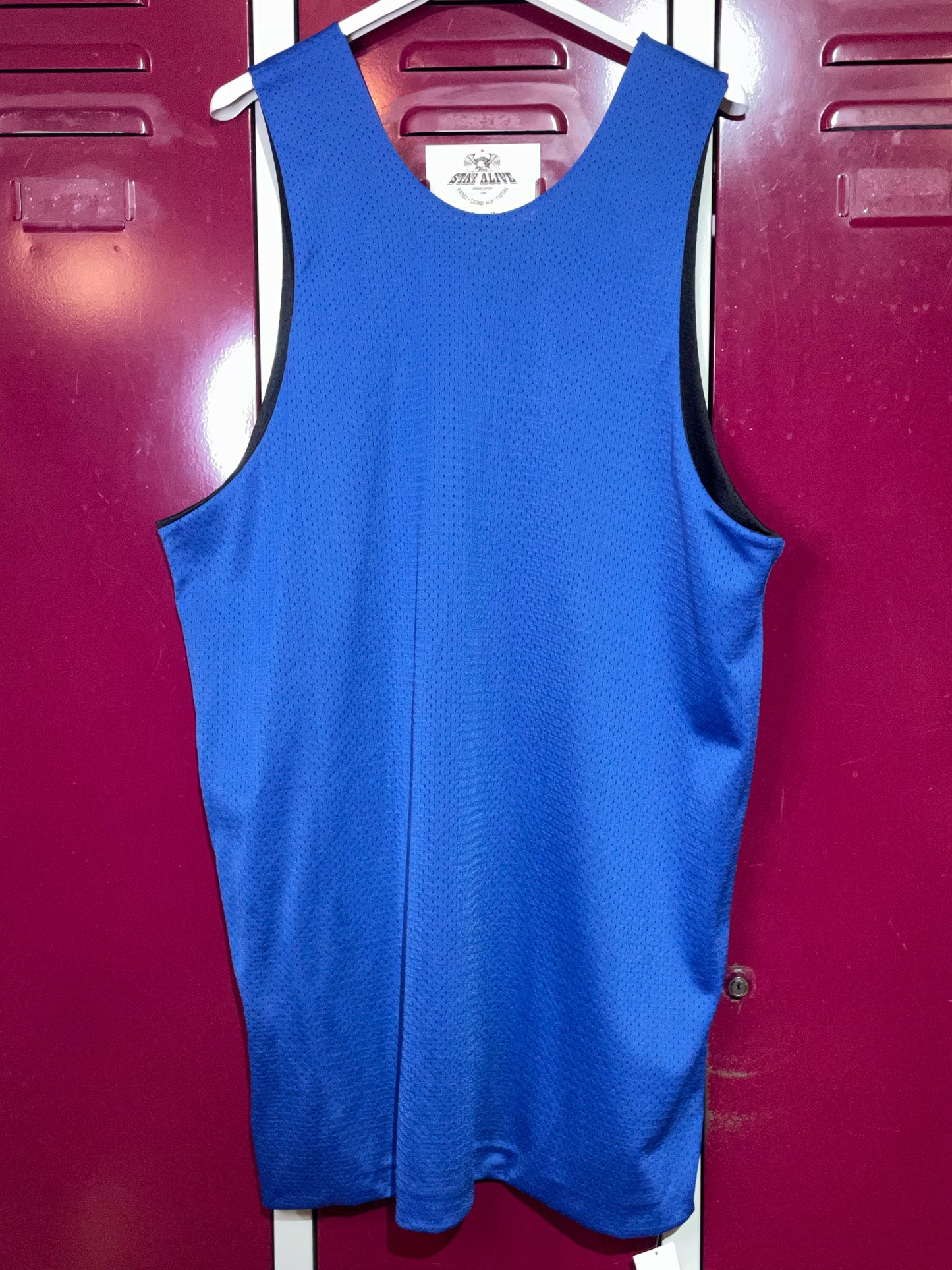 REVERSIBLE VINTAGE CHAMPION MAGIC ORLANDO NBA JERSEY SZ: L
