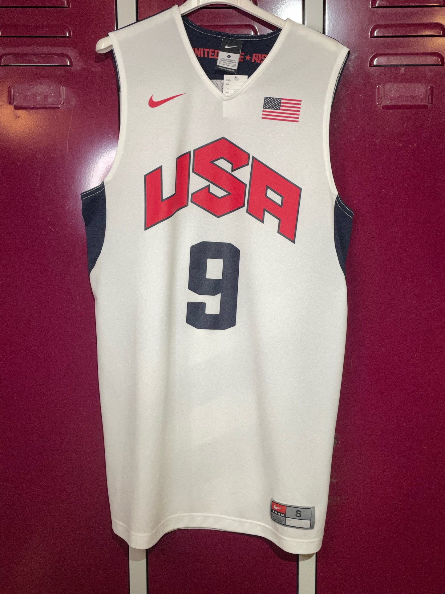 NIKE BASKETBALL TEAM USA DWAYNE WADE JERSEY SZ: S