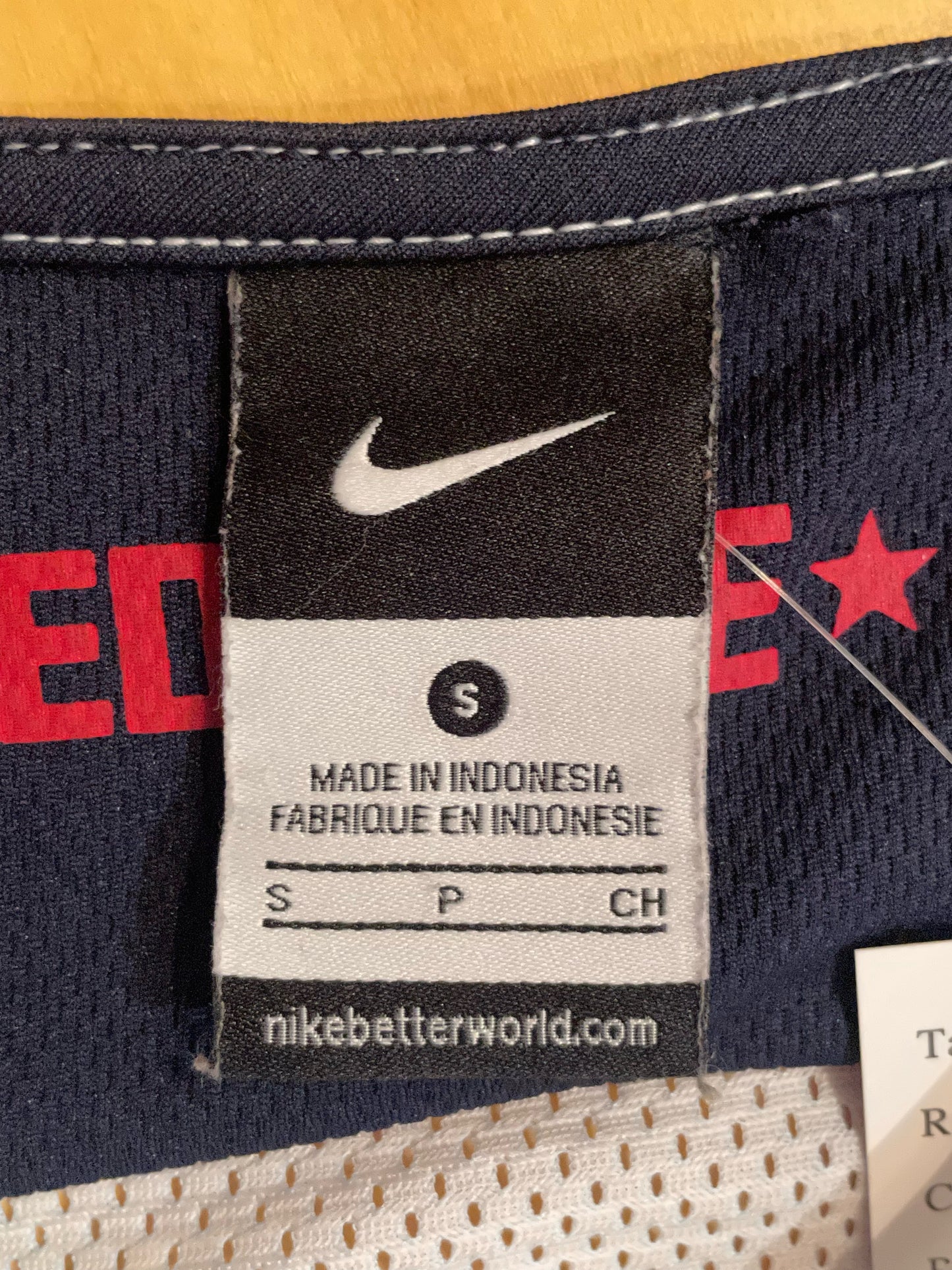 NIKE BASKETBALL TEAM USA DWAYNE WADE JERSEY SZ: S
