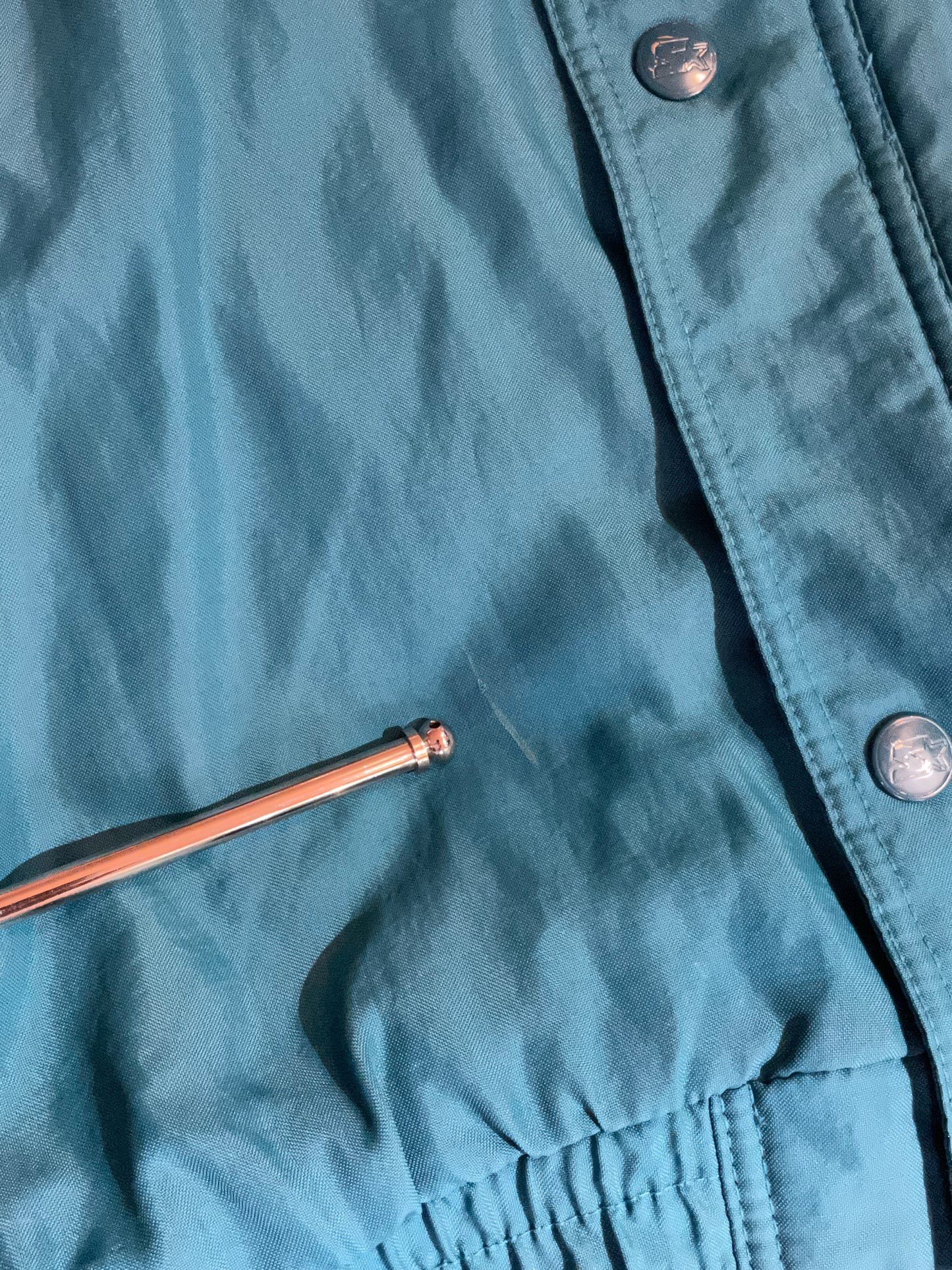 VINTAGE STARTER JACKSONVILLE JAGUARS NFL PUFFER JACKET  SZ: L