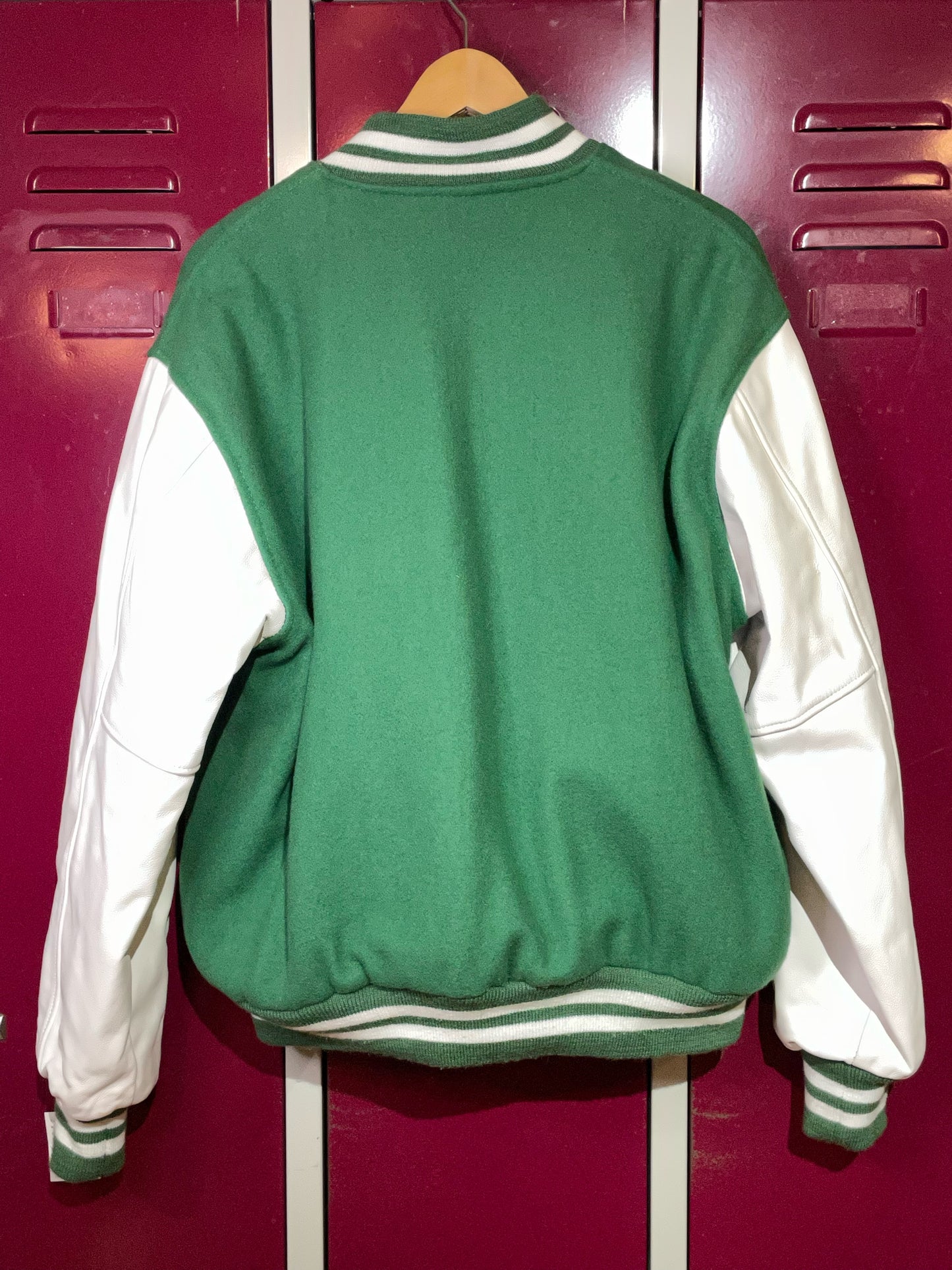 VINTAGE GAME SPORTWEAR "W" VARSITY JACKET SZ: L