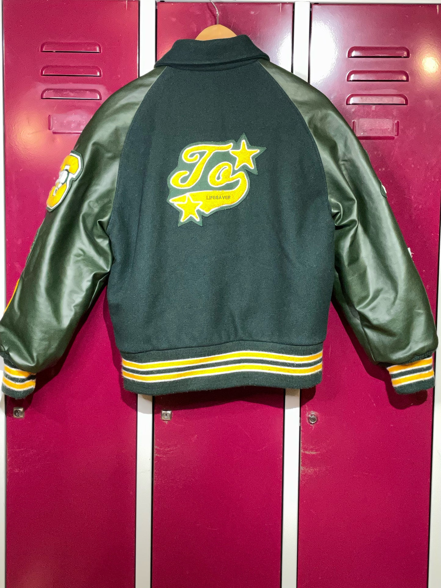 WOMEN VINTAGE MECCA SPORTWEAR VARSITY JACKET SZ: S
