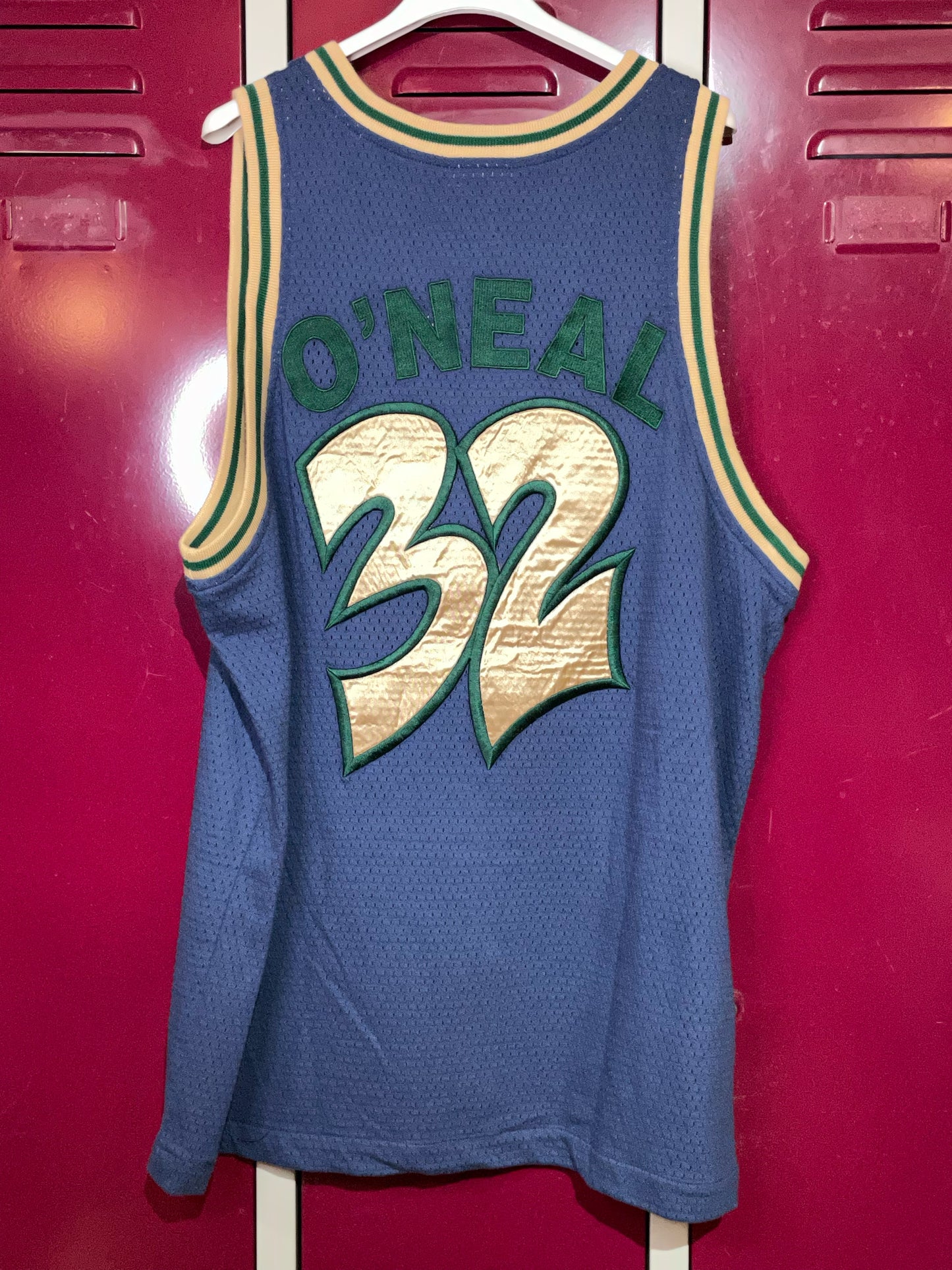 VINTAGE REEBOK SHAQUIL O'NEAL BASKETBALL JERSEY SZ: L