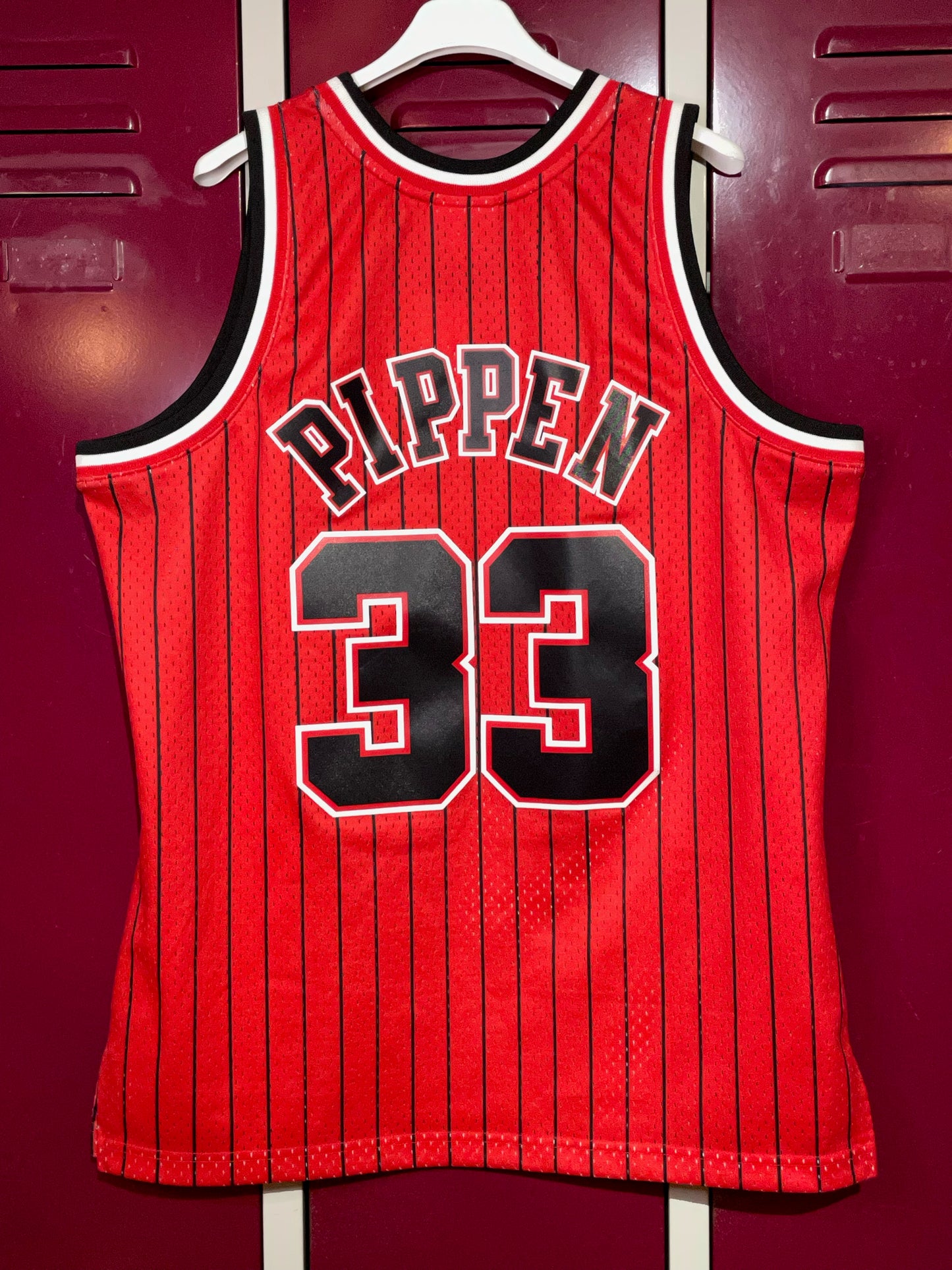 MITCHELL & NESS CHICAGO BULLS "PIPPEN" NBA JERSEY SZ: L