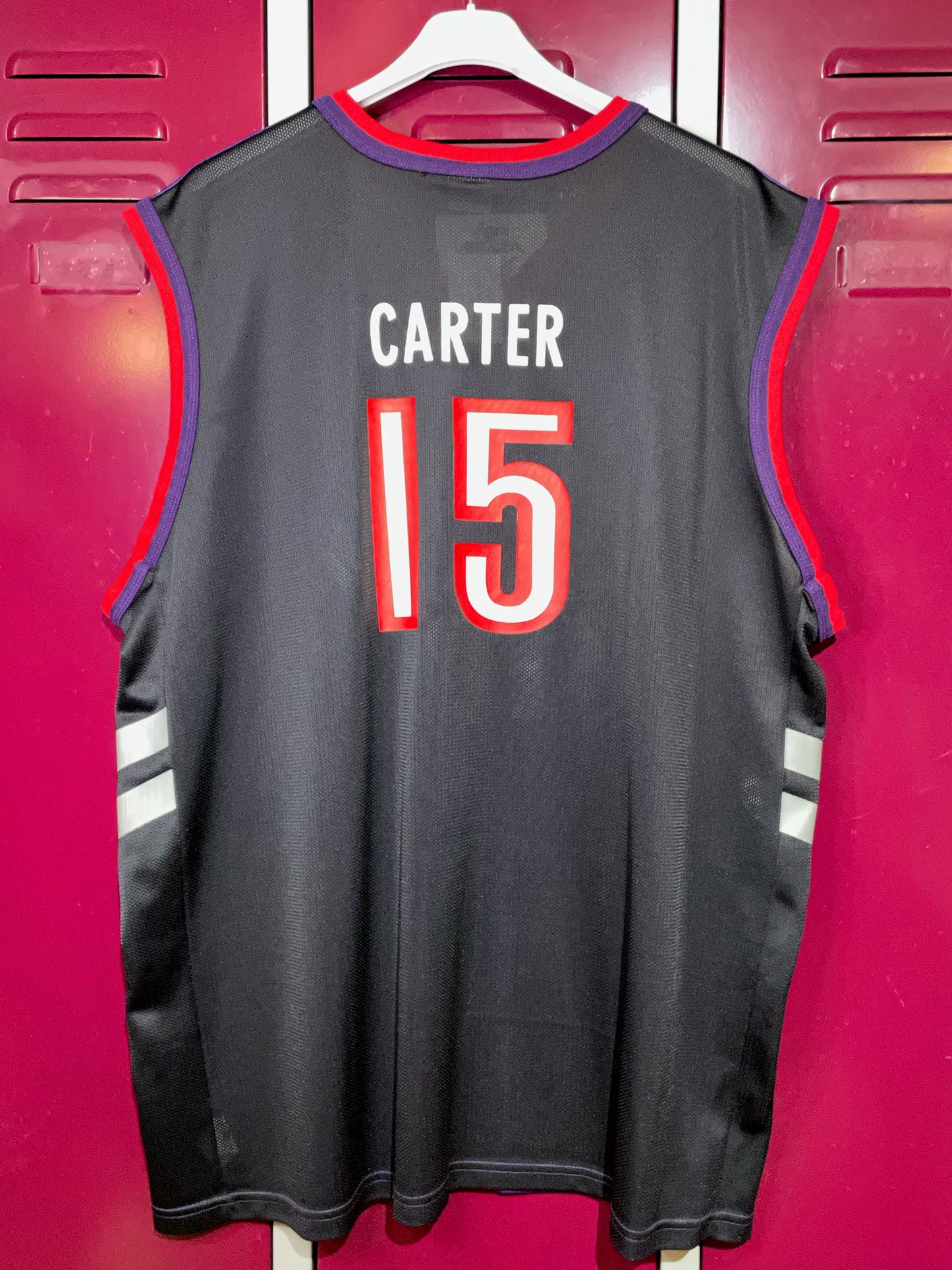 CHAMPION TORONTO RAPTORS "VINCE CARTER" NBA JERSEY SZ: 48