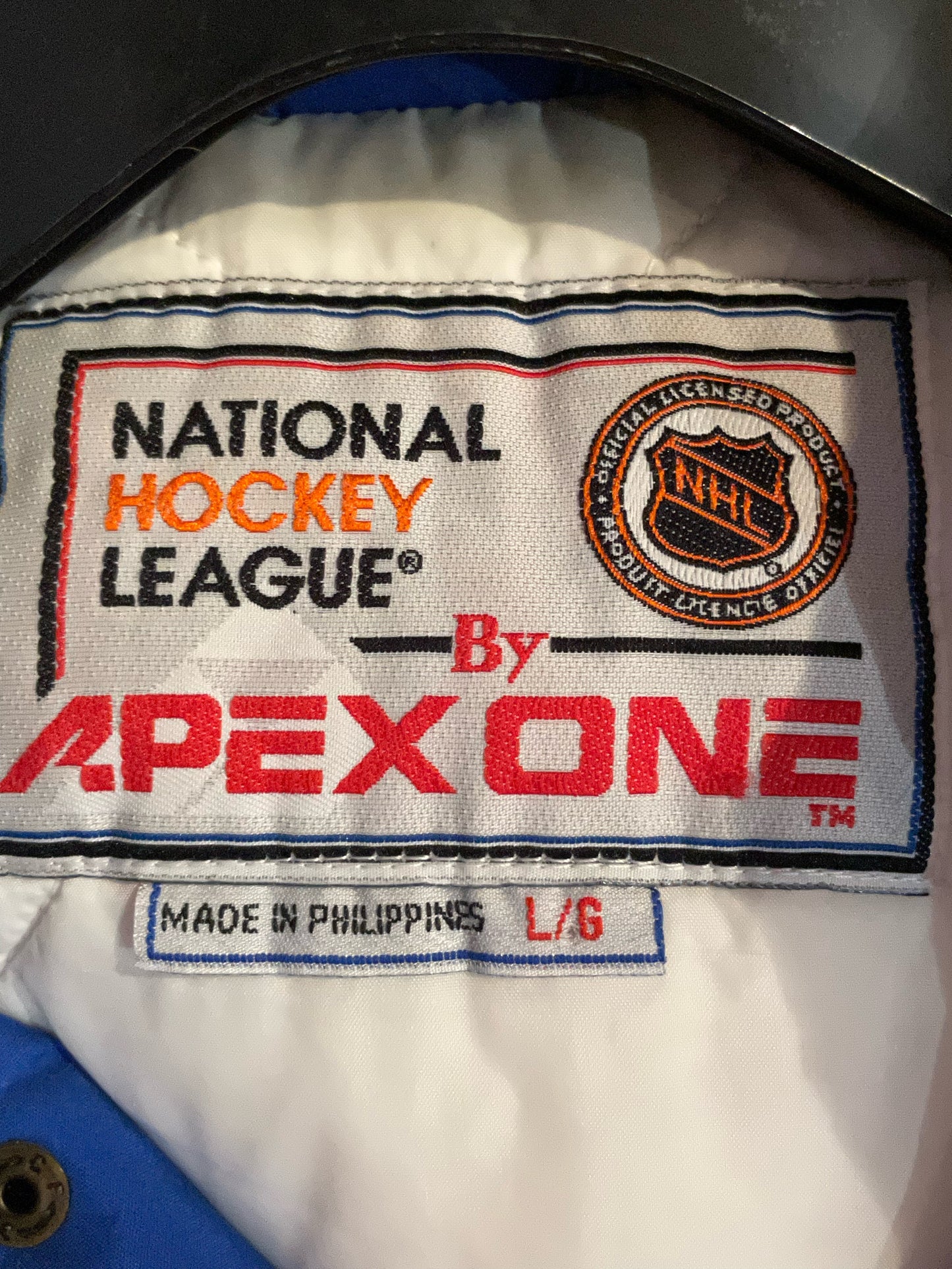 VINTAGE APEX ONE MONTREAL CANADIANS PUFFER JACKET SZ: L