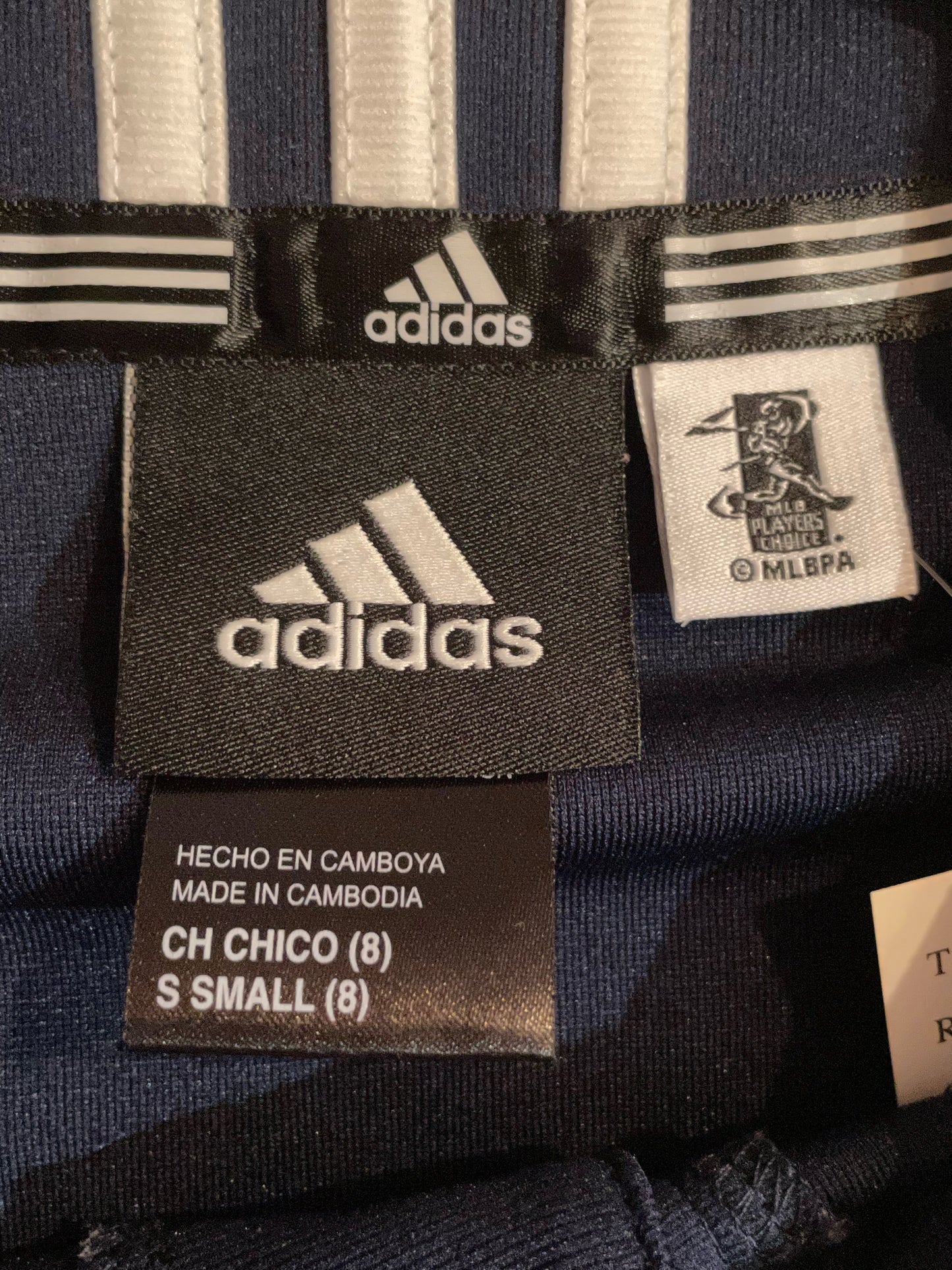 "KIDS" ADIDAS YANKEES "JETER" MLB BASEBALL JERSEY SZ: S (KIDS) - 8YRS