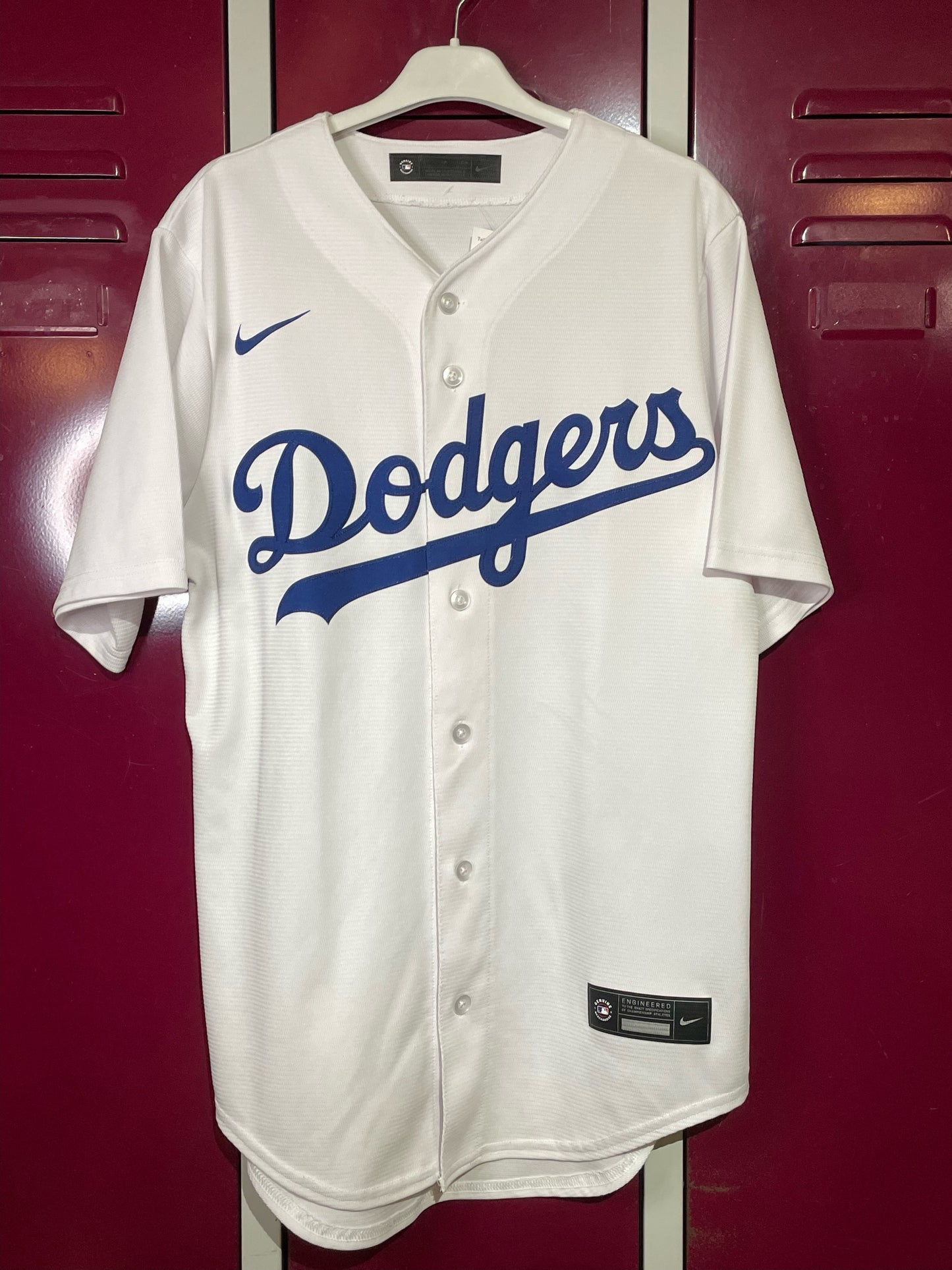 NIKE LOS ANGELES DODGERS MLB BASEBALL JERSEY SZ: S