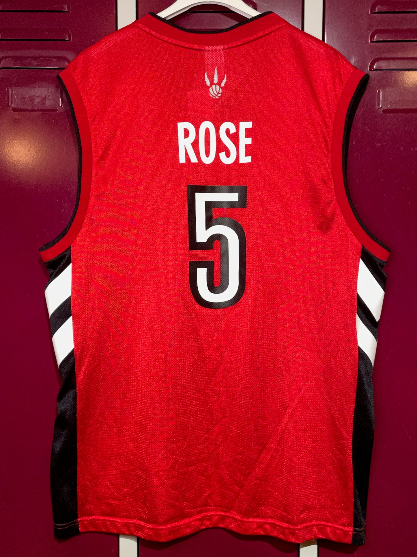 REEBOK TORONTO RAPTORS "JALEN ROSE" NBA JERSEY SZ: L