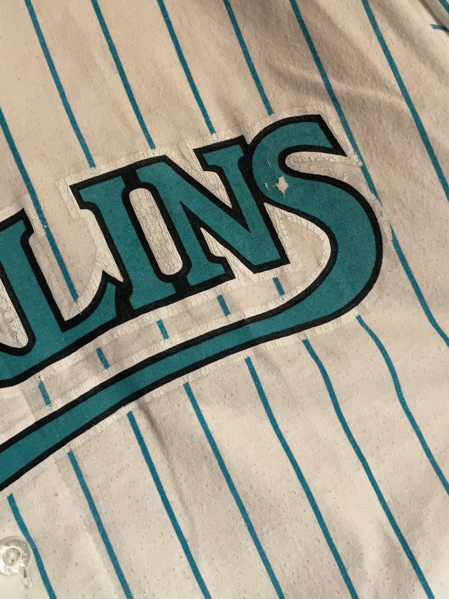RUSSELL ATHLETIC MIAMI MARLINS MLB BASEBALL JERSEY SZ: XL