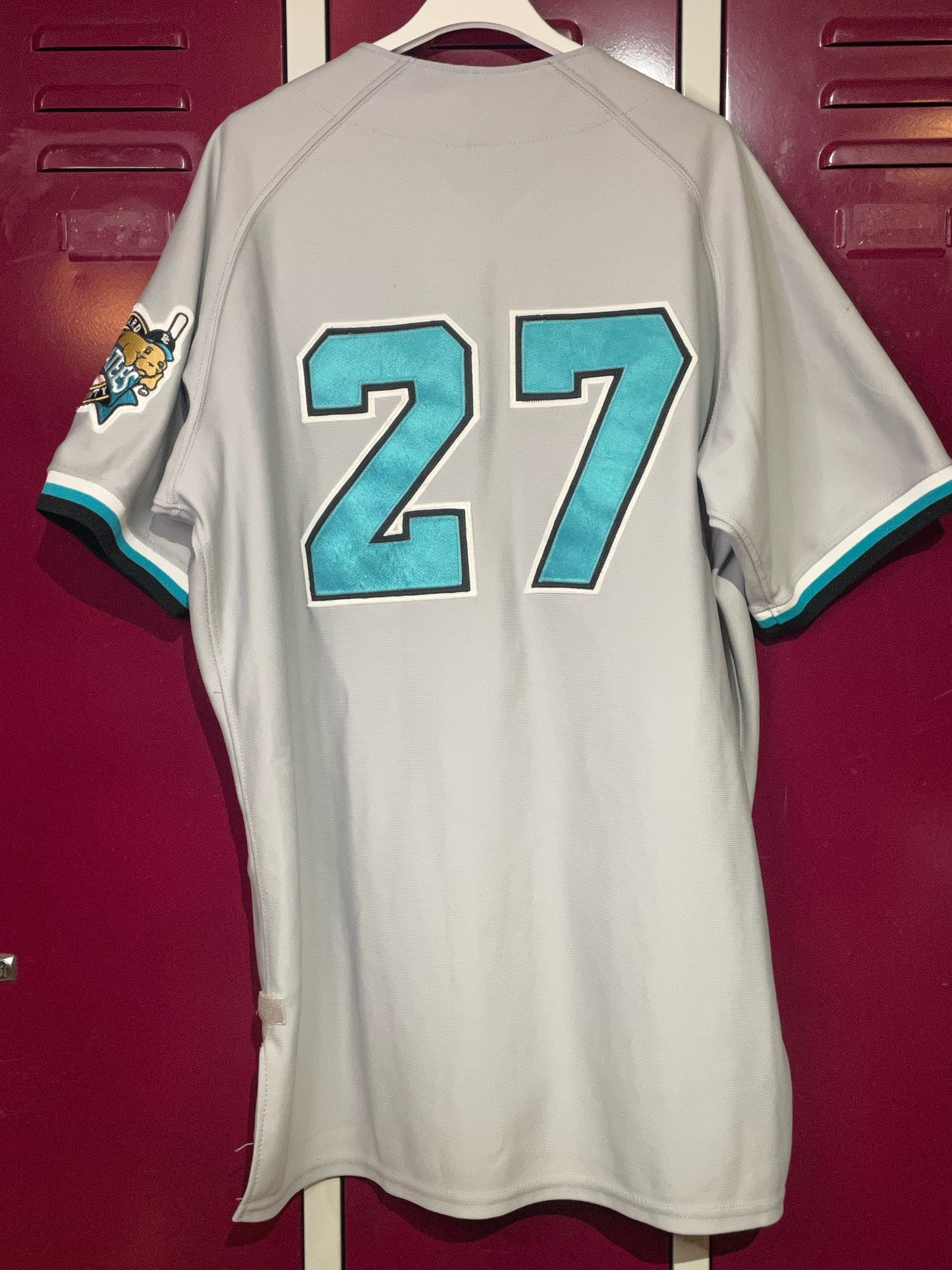 SPEEDLINE BREVARD COUNTY MANATEES BASEBALL JERSEY SZ: 46 = XL