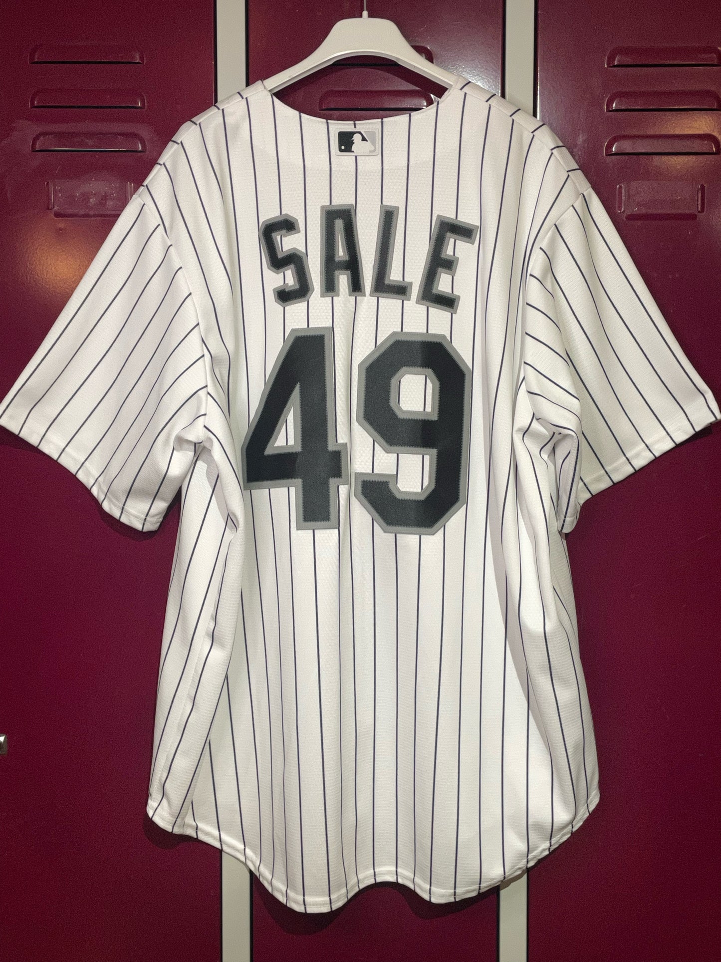 MAJESTIC CHICAGO WHITE SOX "CHRIS SALE" MLB BASEBALL JERSEY SZ: XL