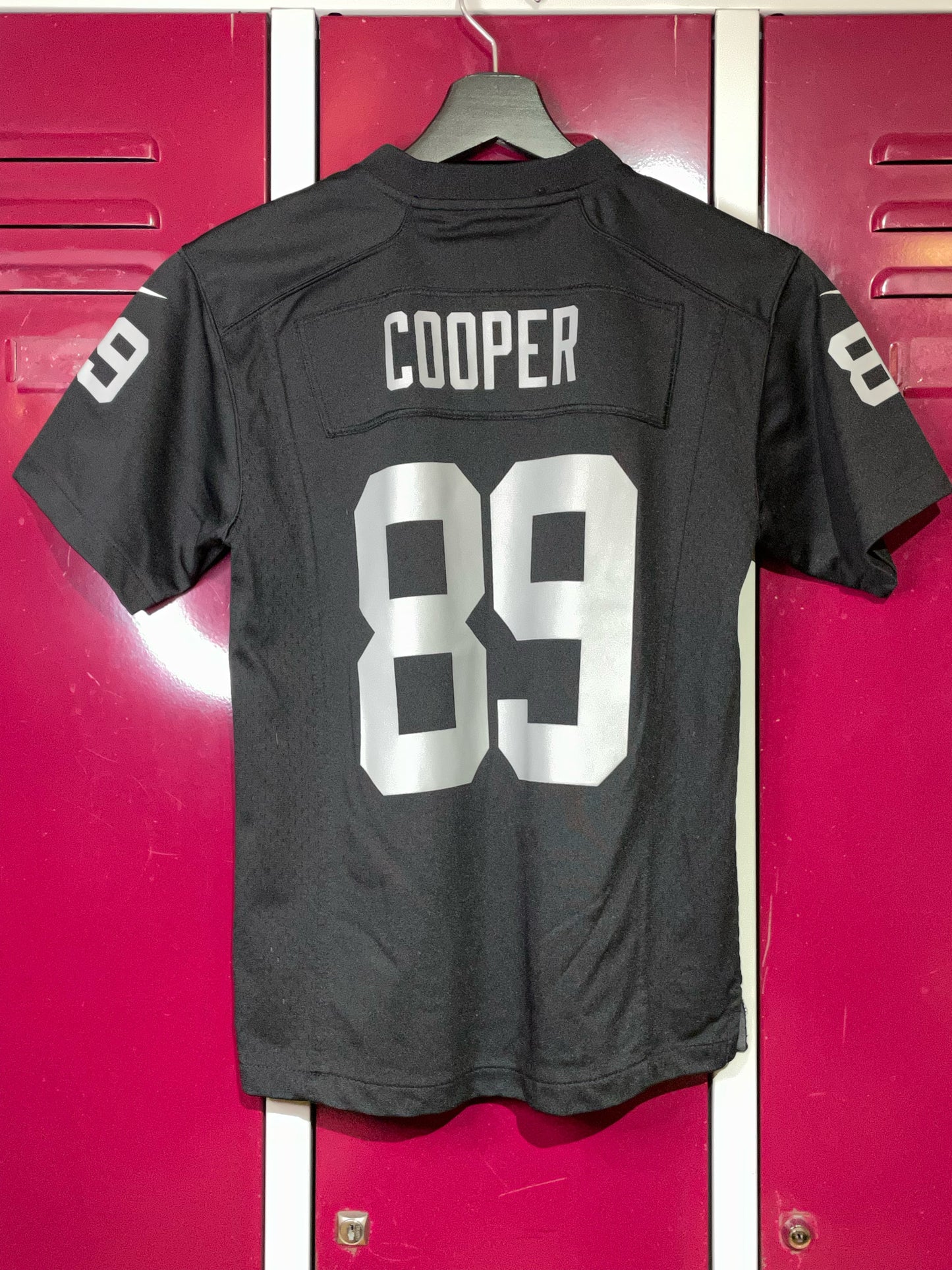 "KIDS" NIKE LAS VEGAS RAIDERS "AMARI COOPER" NFL JERSEY SZ: KIDS M
