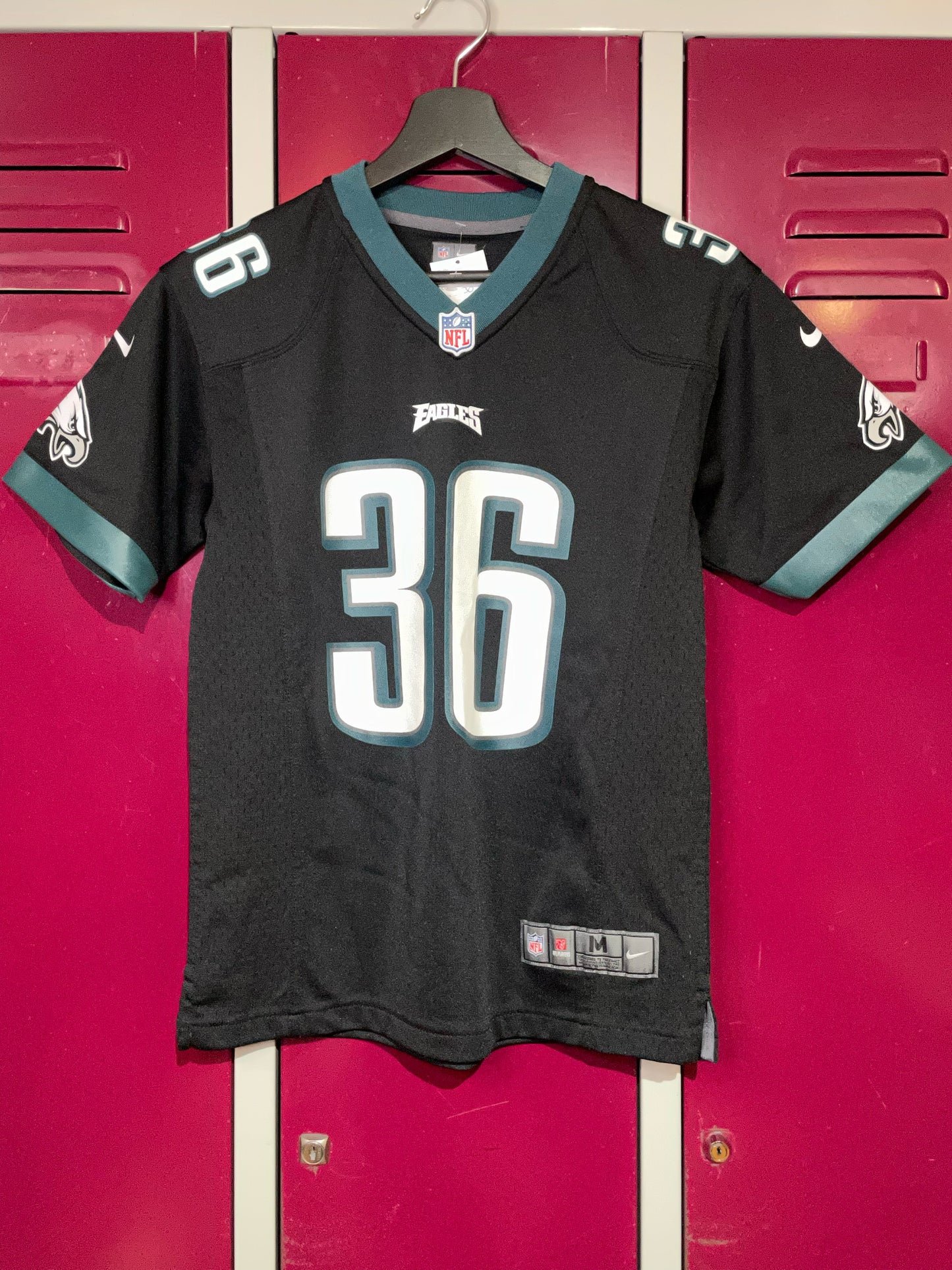 "KIDS" NIKE PHILADELPHIA EAGLES "JAY AJAYI" NFL JERSEY SZ: KIDS M