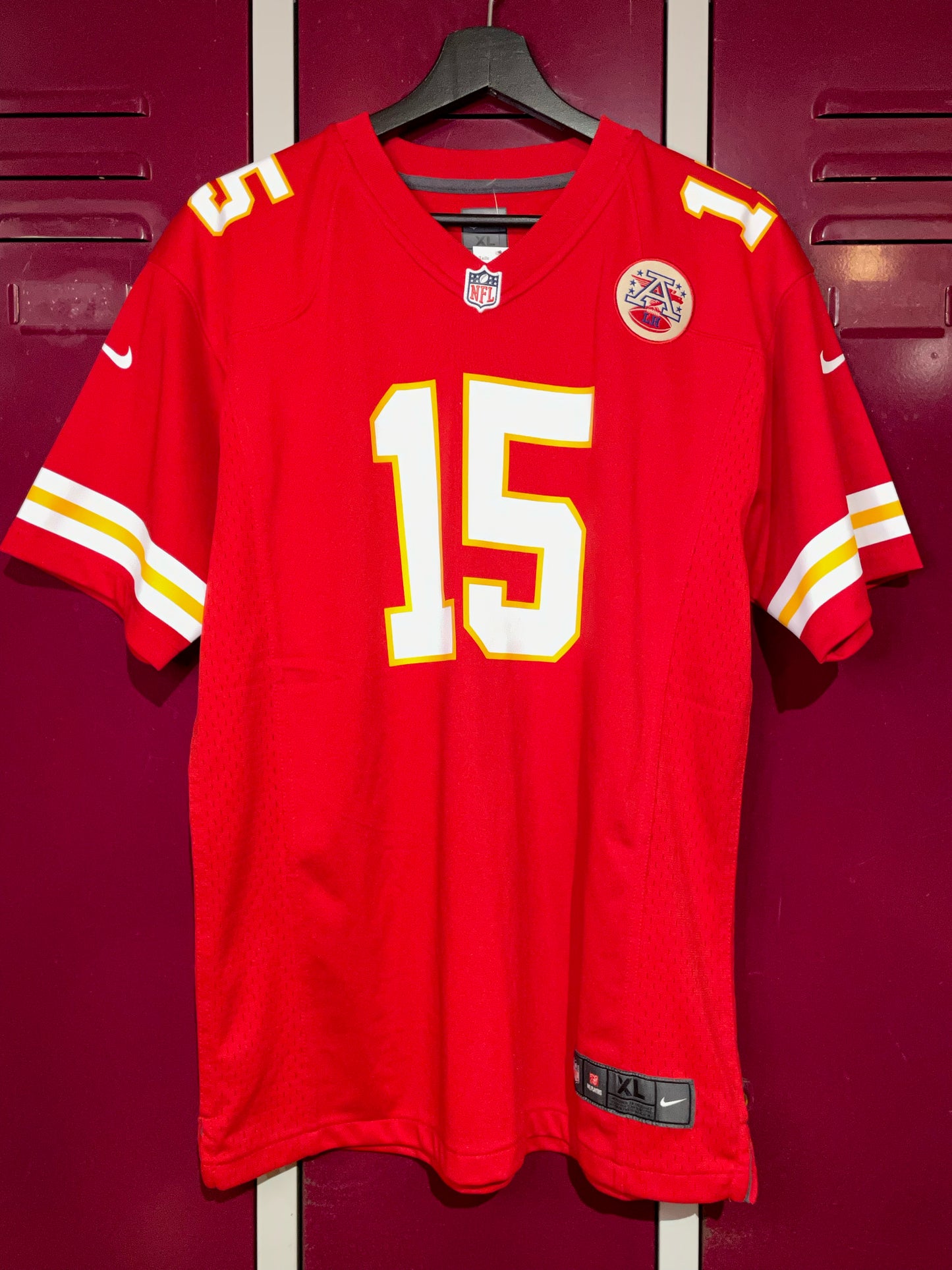 "KIDS" NIKE KANSAS CITY CHIEFS "PATRICK MAHOMES" NFL JERSEY SZ: KIDS XL