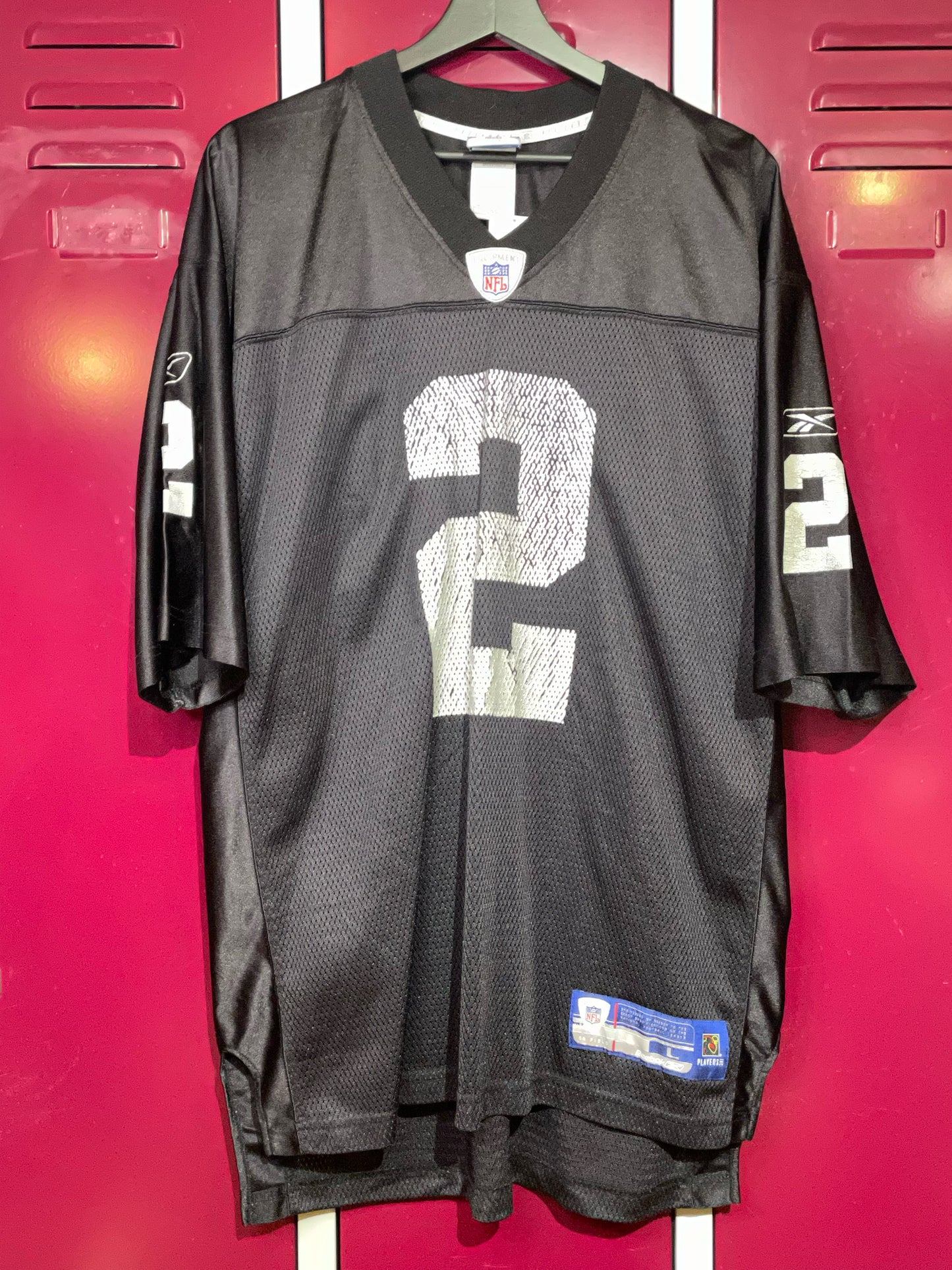 REEBOK OAKLAND RAIDERS "AARON BROOKS" NFL JERSEY  SZ: L
