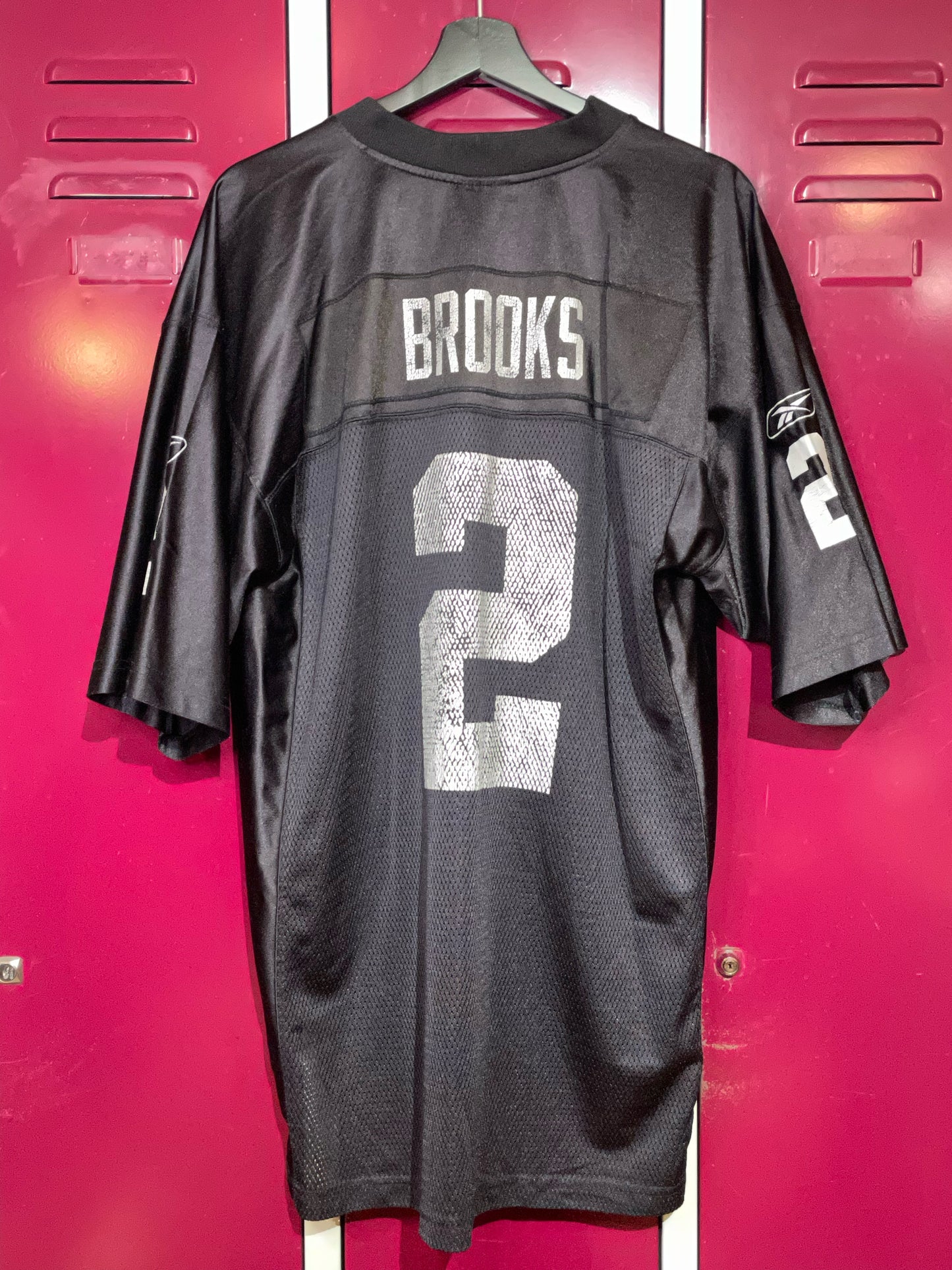 REEBOK OAKLAND RAIDERS "AARON BROOKS" NFL JERSEY  SZ: L