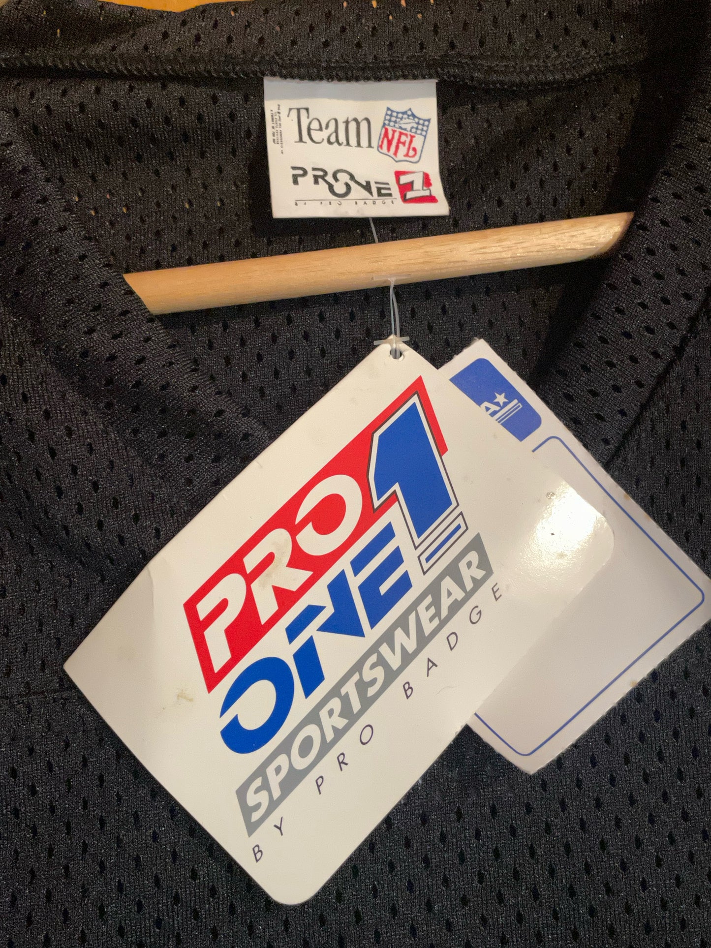 "DS" VINTAGE 90s PRO ONE LOS ANGELES RAIDERS "75" NFL JERSEY  SZ: One size