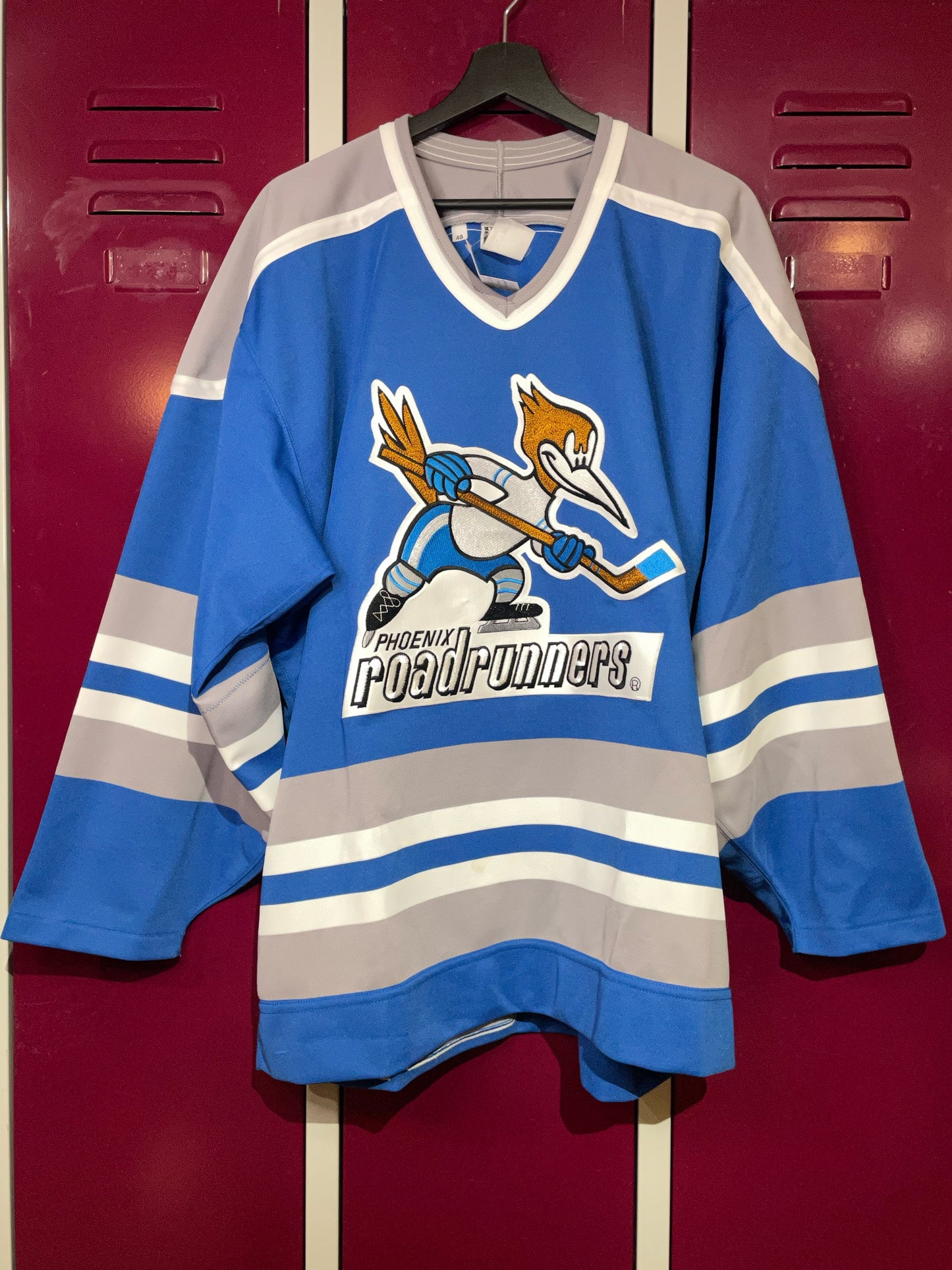 VINTAGE BAUER PHOENIX ROADRUNNERS IHL HOCKEY JERSEY SZ: 48