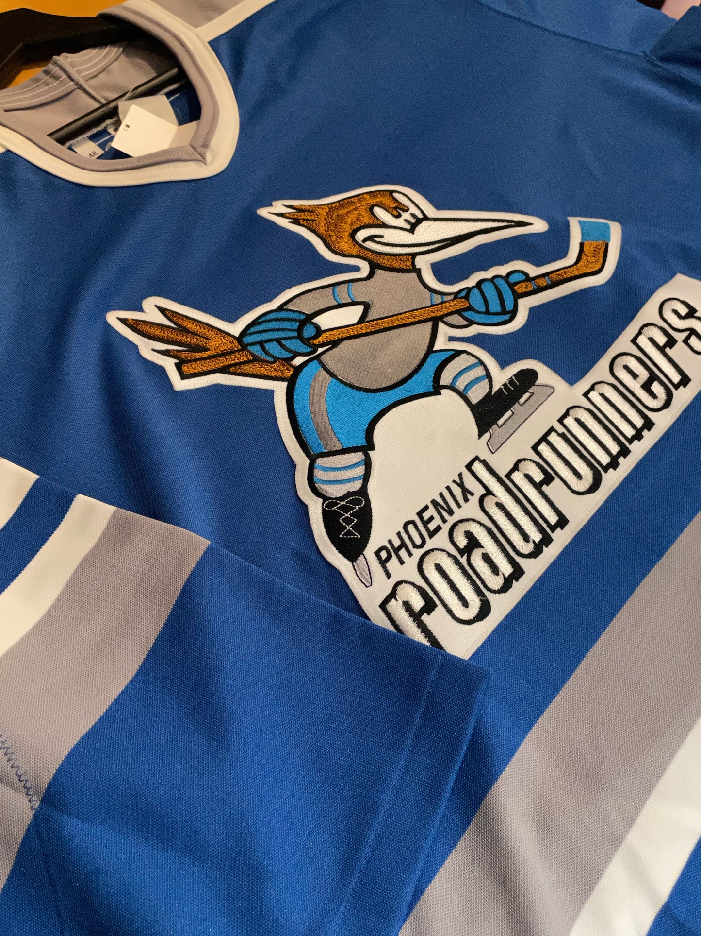 VINTAGE BAUER PHOENIX ROADRUNNERS IHL HOCKEY JERSEY SZ: 48