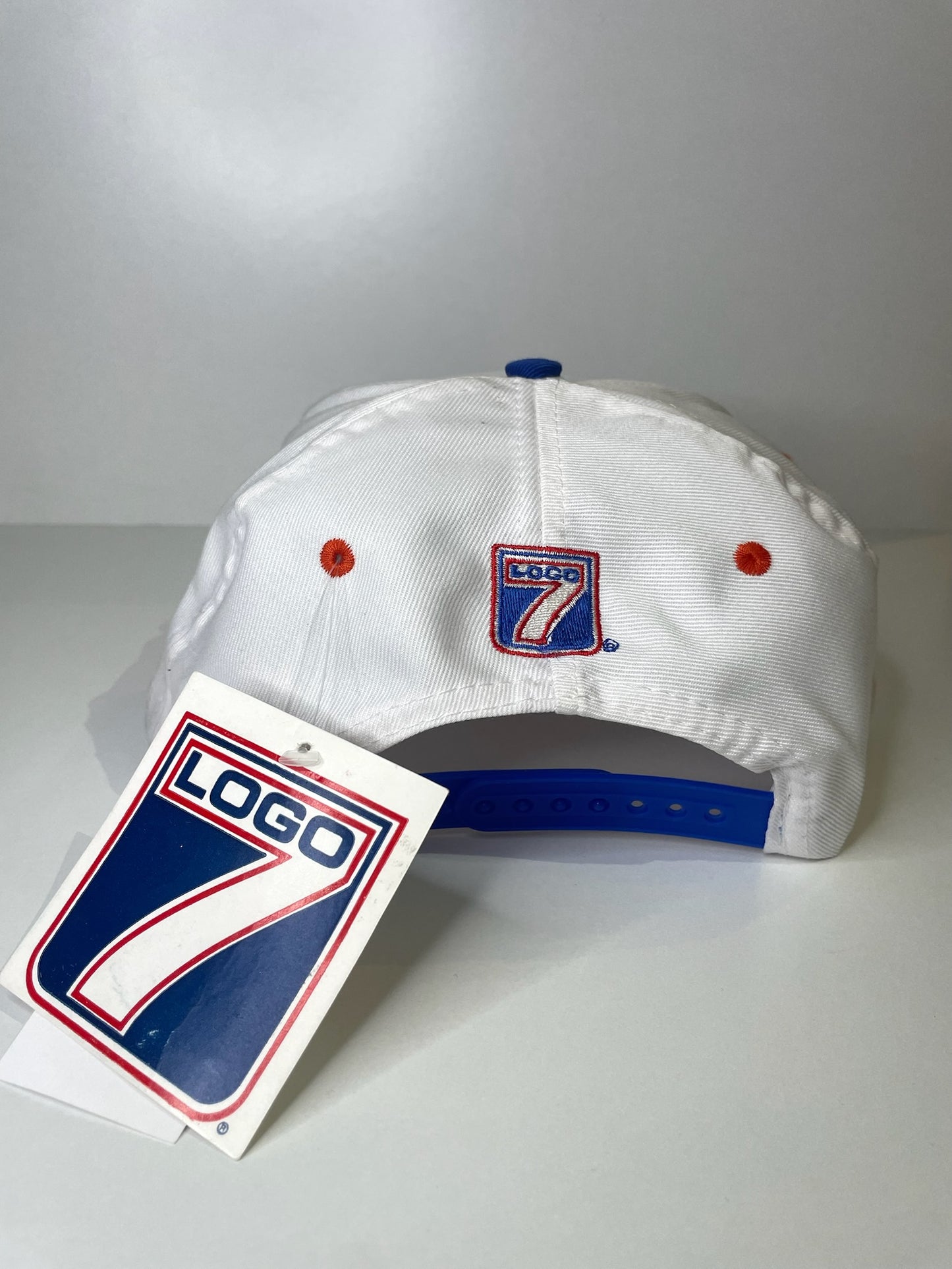 "DS" VINTAGE 90s FLORIDA GATORS LOGO 7 SNAPBACK CAP HAT