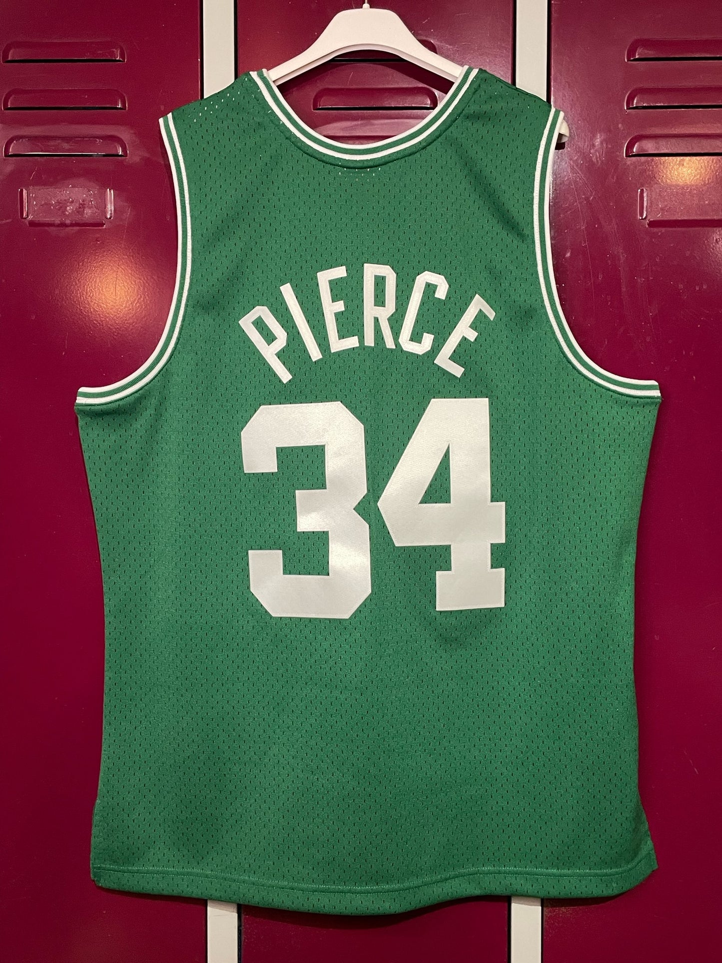 MITCHELL & NESS BOSTON CELTICS "PAUL PIERCE" NBA JERSEY  SZ: L